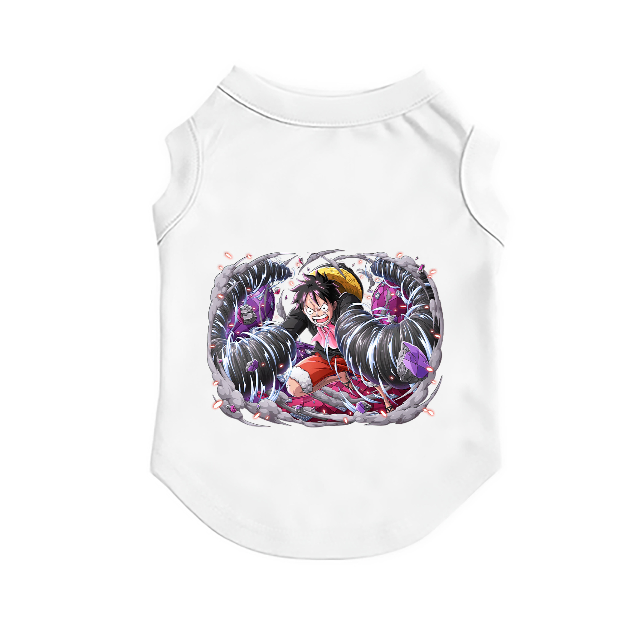 （画像用） ワンピース モンキー・D・ルフィ ONE PIECE Monkey D. Luffy ペット用ベスト