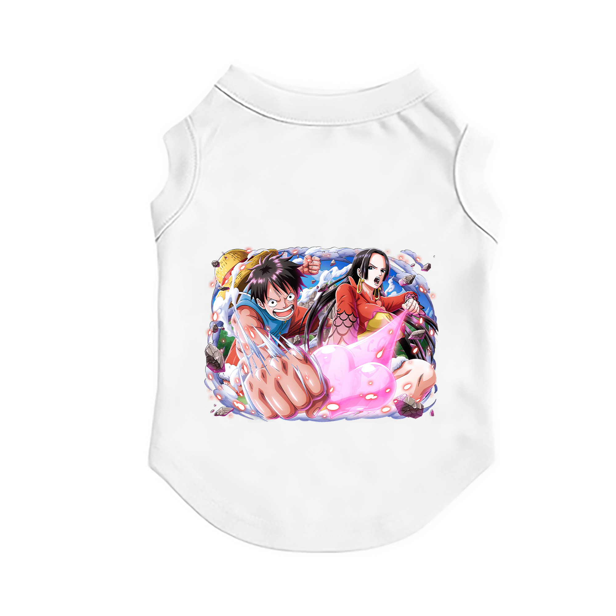 （画像用） ワンピース モンキー・D・ルフィ ONE PIECE Monkey D. Luffy ペット用ベスト