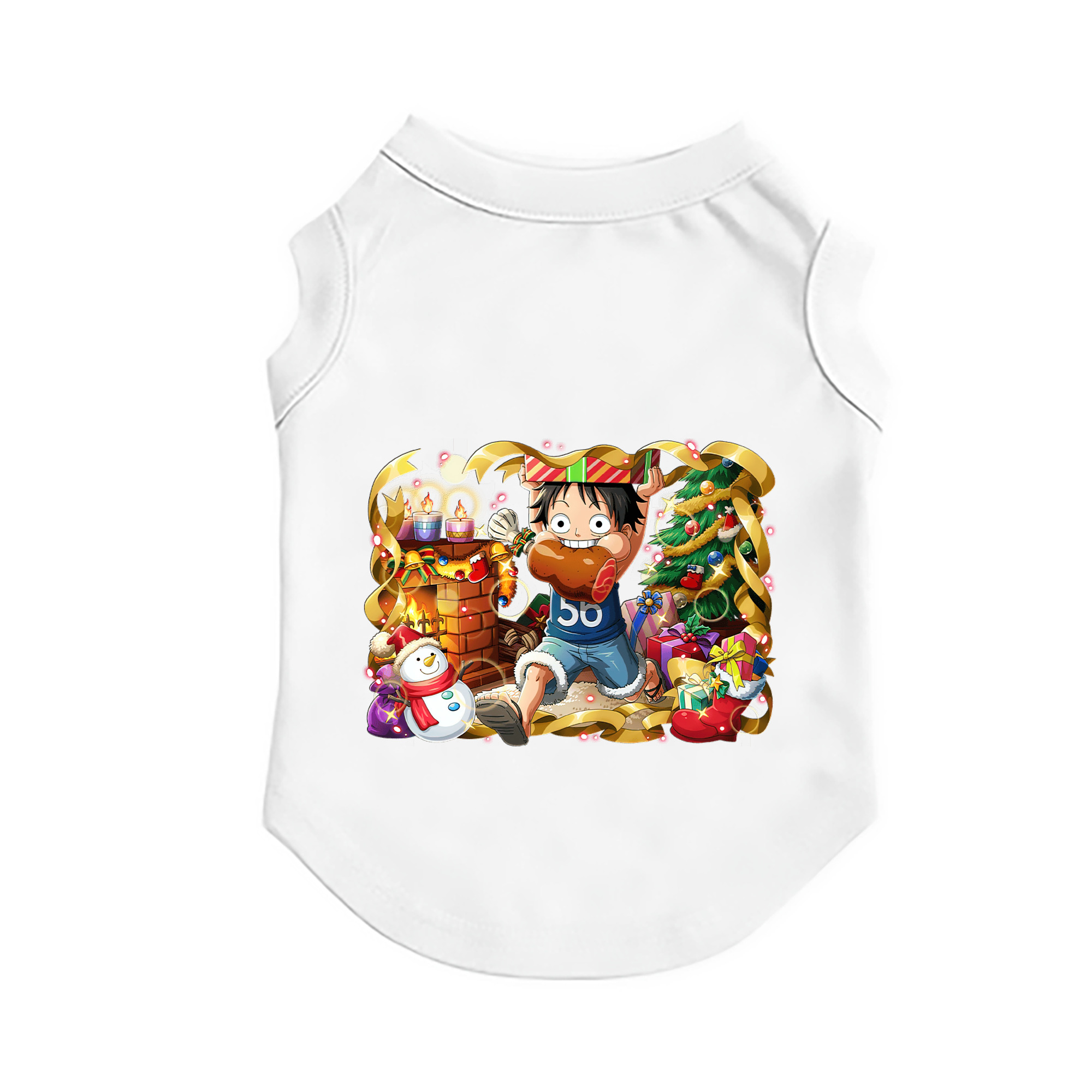 （画像用） ワンピース モンキー・D・ルフィ ONE PIECE Monkey D. Luffy ペット用ベスト