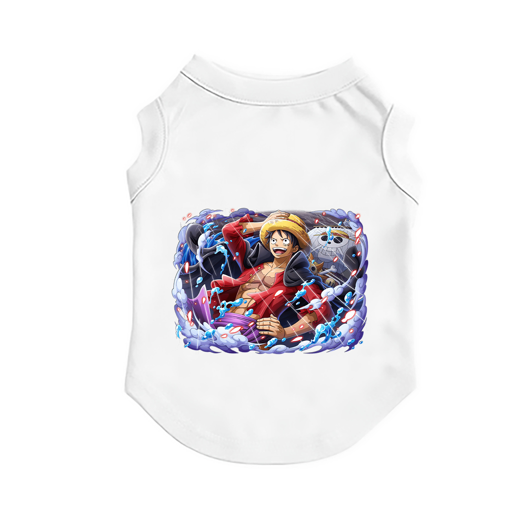 （画像用） ワンピース モンキー・D・ルフィ ONE PIECE Monkey D. Luffy ペット用ベスト