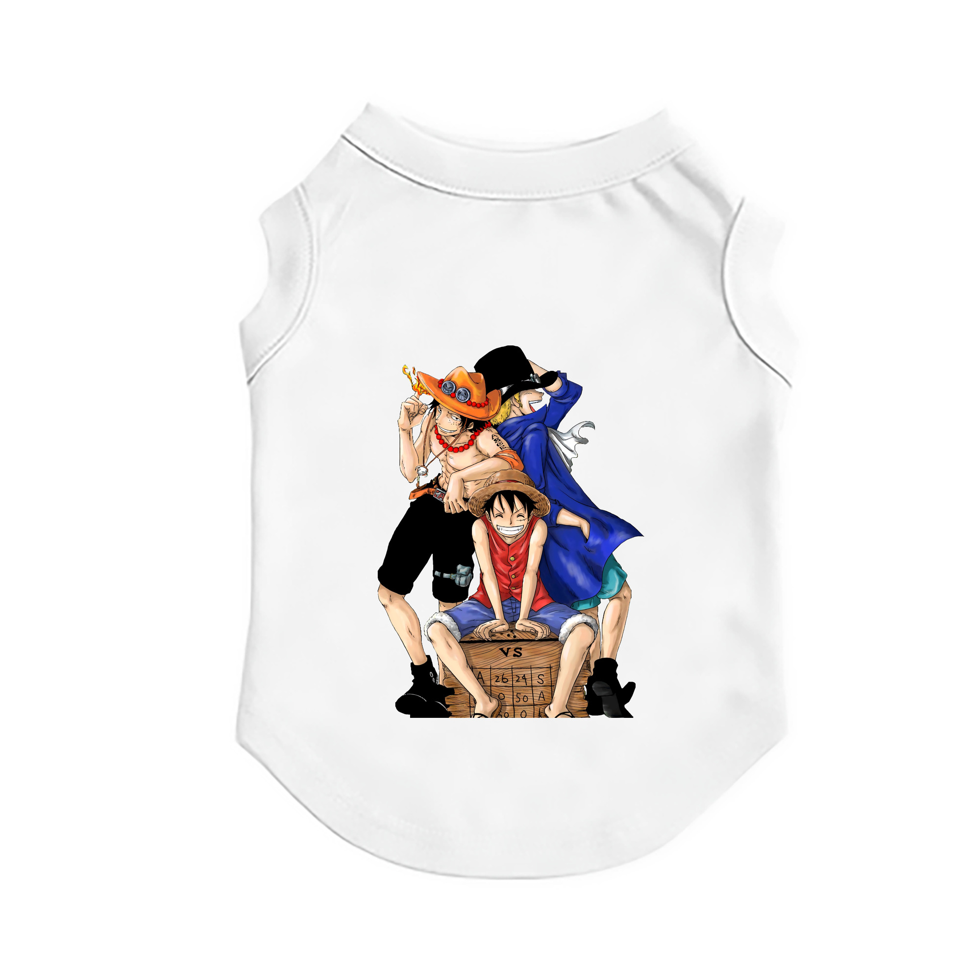 （画像用） ワンピース モンキー・D・ルフィ ONE PIECE Monkey D. Luffy ペット用ベスト