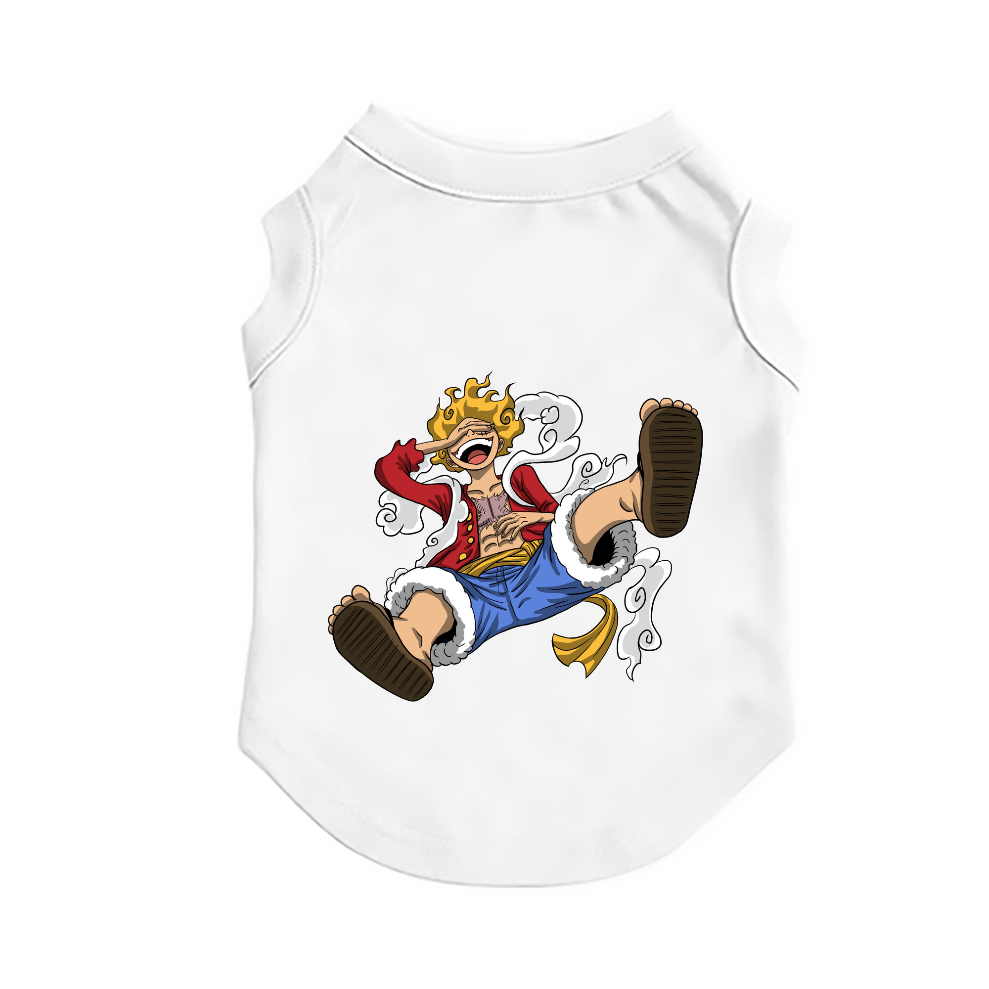 （画像用） ワンピース モンキー・D・ルフィ ONE PIECE Monkey D. Luffy ペット用ベスト