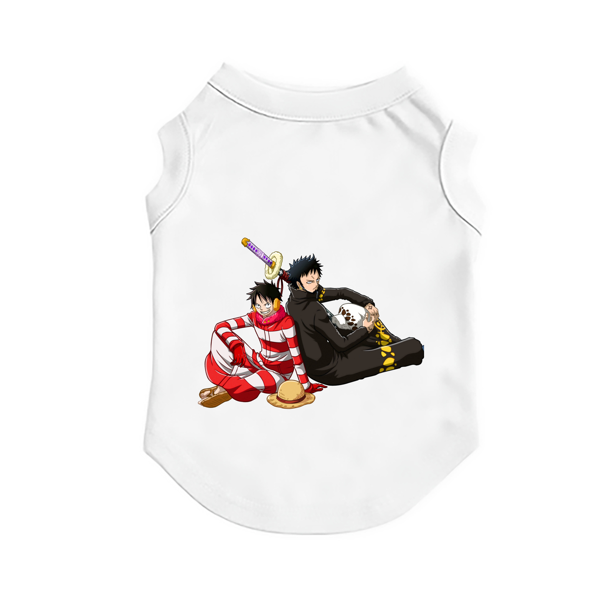 （画像用） ワンピース モンキー・D・ルフィ ONE PIECE Monkey D. Luffy ペット用ベスト