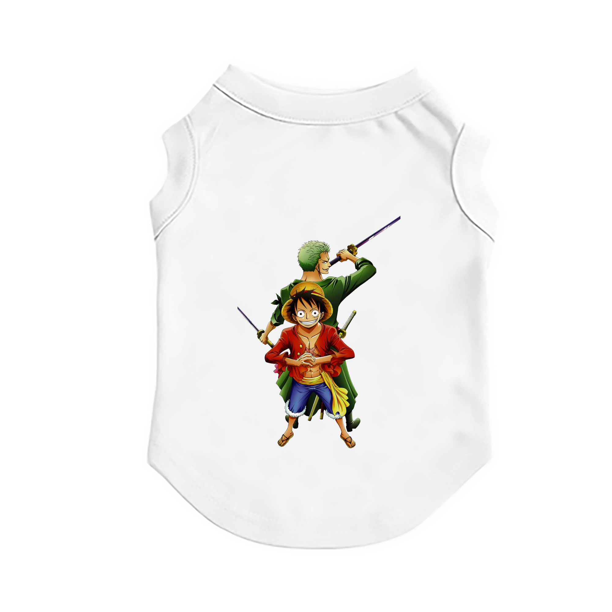 （画像用） ワンピース モンキー・D・ルフィ ONE PIECE Monkey D. Luffy ペット用ベスト