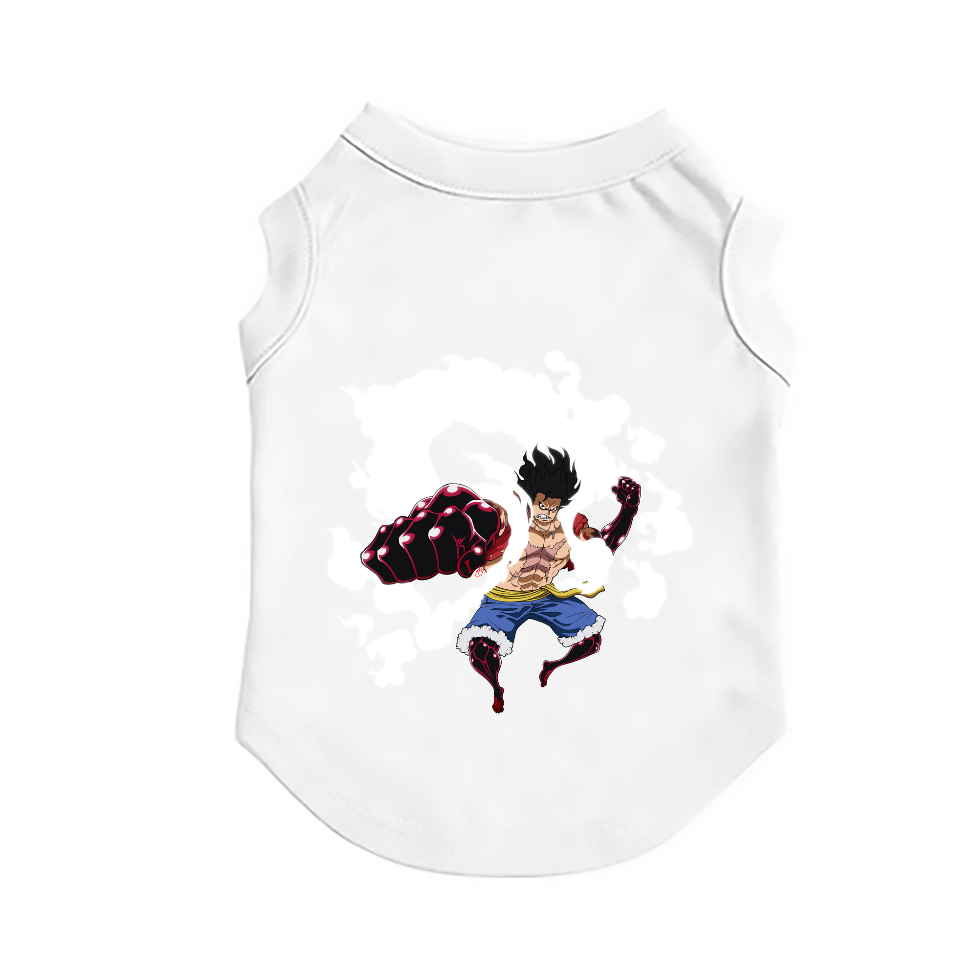 （画像用） ワンピース モンキー・D・ルフィ ONE PIECE Monkey D. Luffy ペット用ベスト