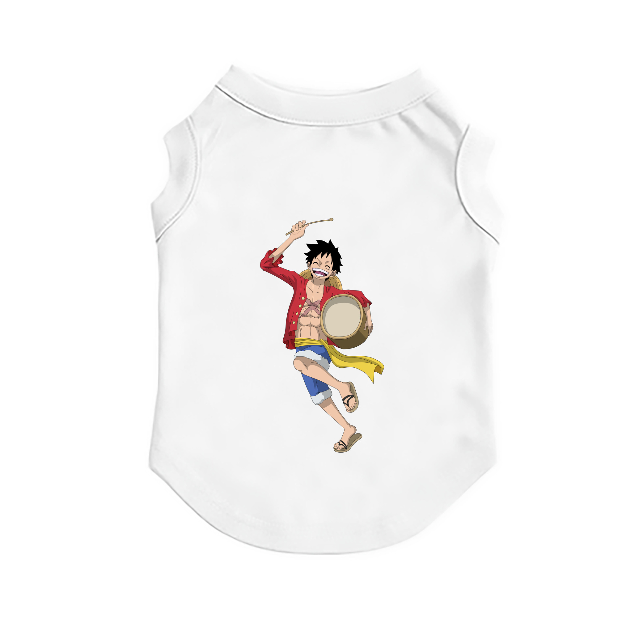 （画像用） ワンピース モンキー・D・ルフィ ONE PIECE Monkey D. Luffy ペット用ベスト