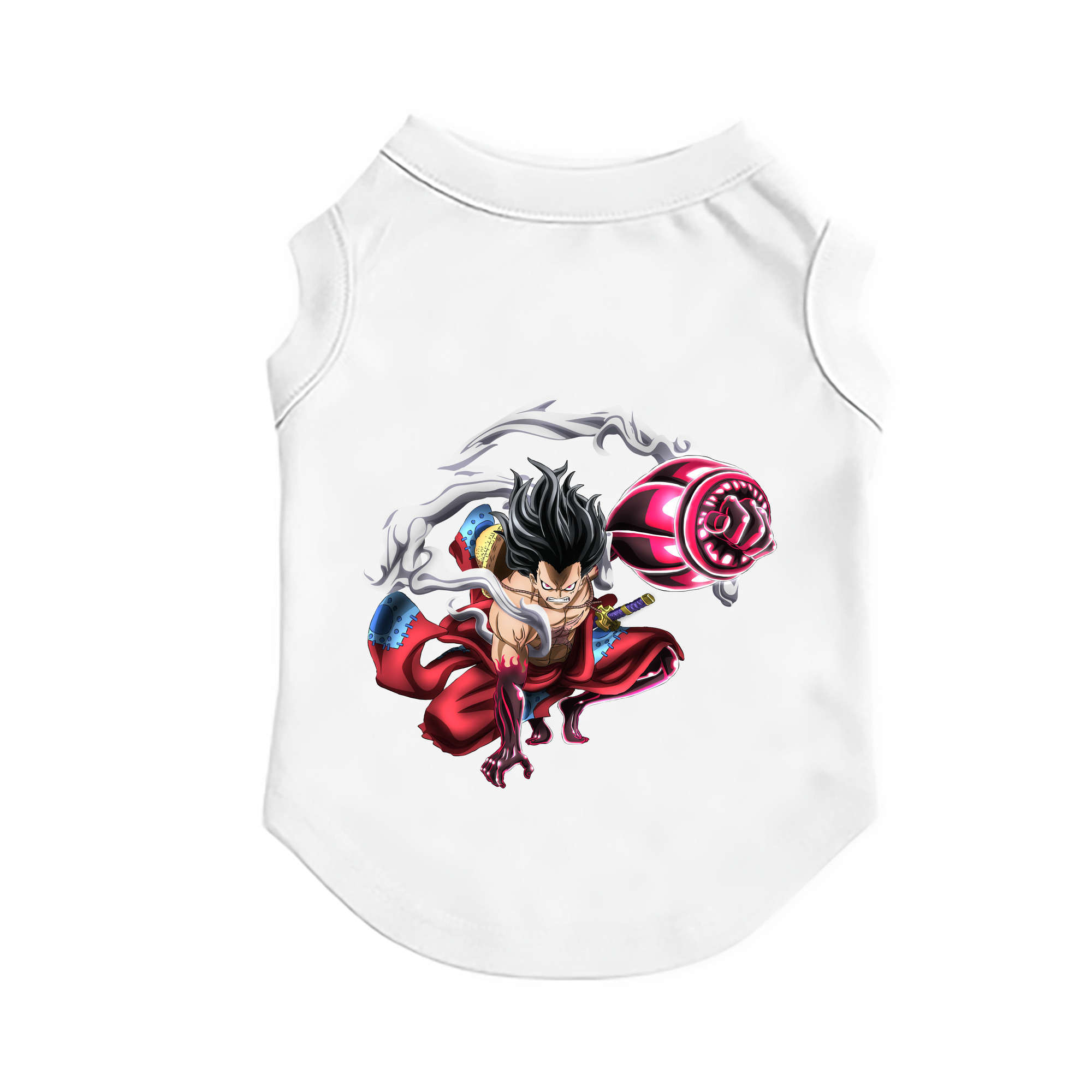 （画像用） ワンピース モンキー・D・ルフィ ONE PIECE Monkey D. Luffy ペット用ベスト