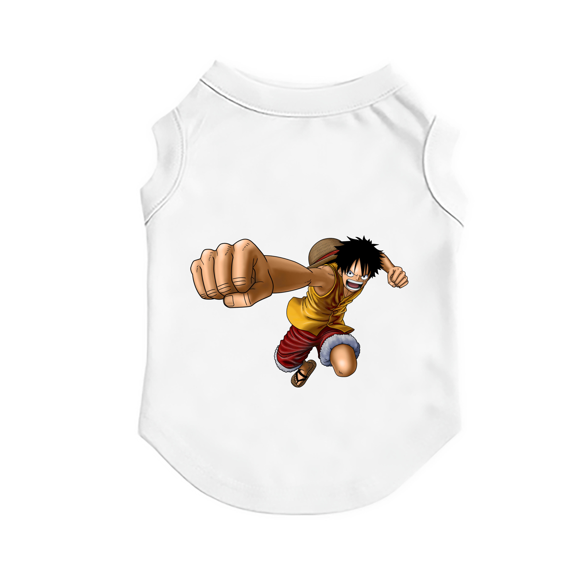 （画像用） ワンピース モンキー・D・ルフィ ONE PIECE Monkey D. Luffy ペット用ベスト