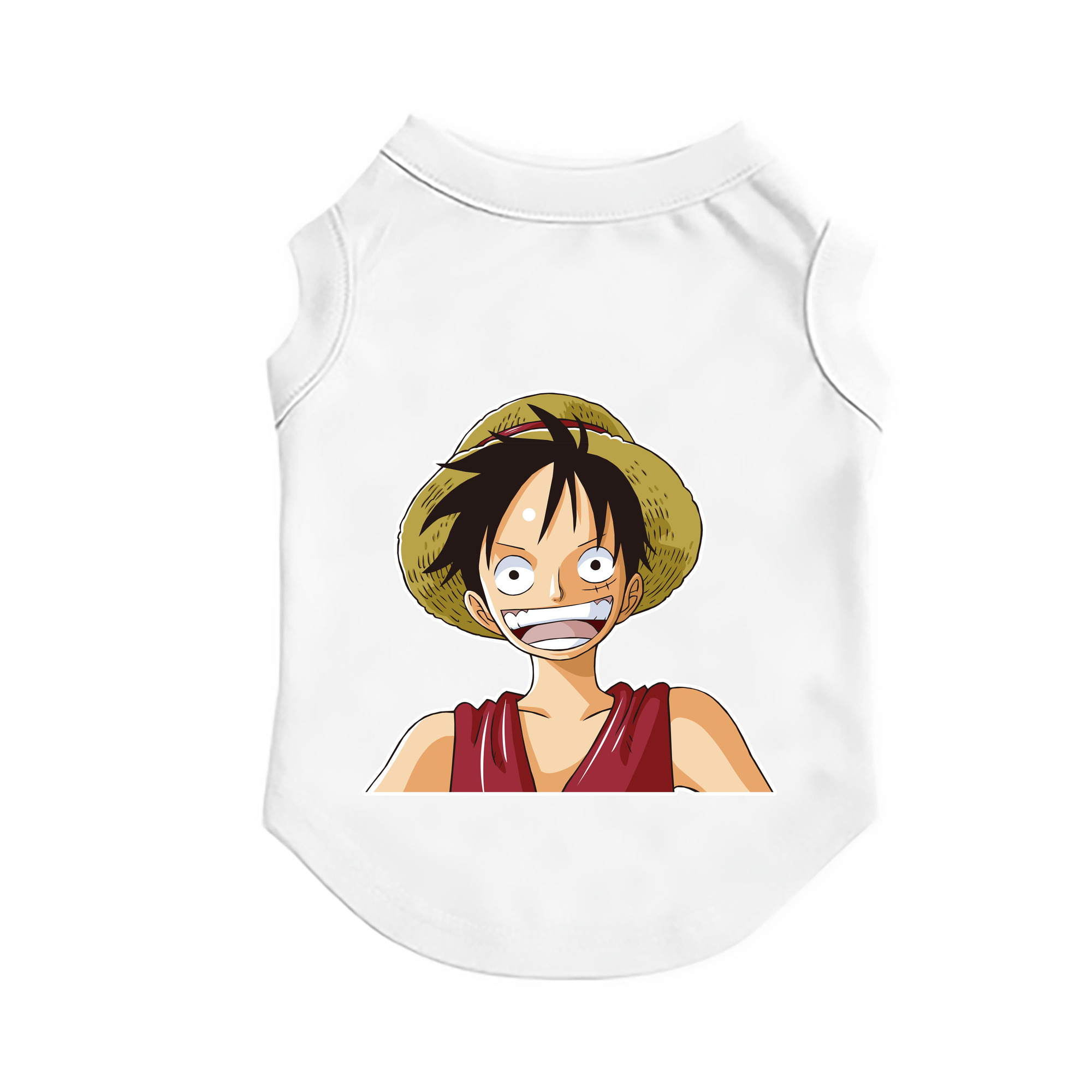 （画像用） ワンピース モンキー・D・ルフィ ONE PIECE Monkey D. Luffy ペット用ベスト