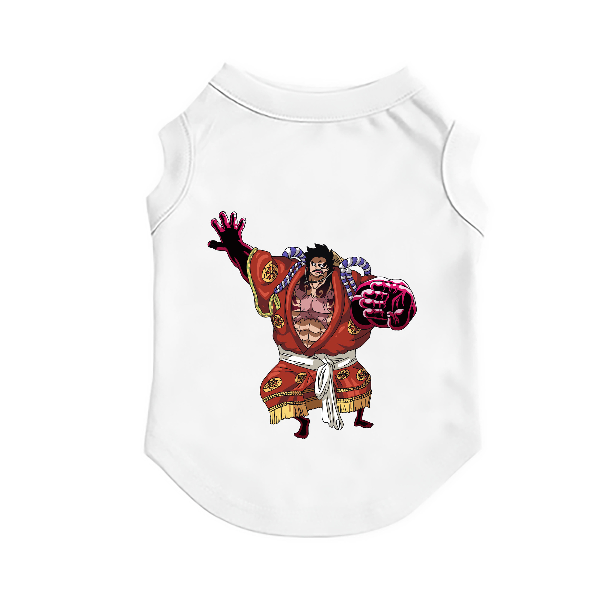 （画像用） ワンピース モンキー・D・ルフィ ONE PIECE Monkey D. Luffy ペット用ベスト