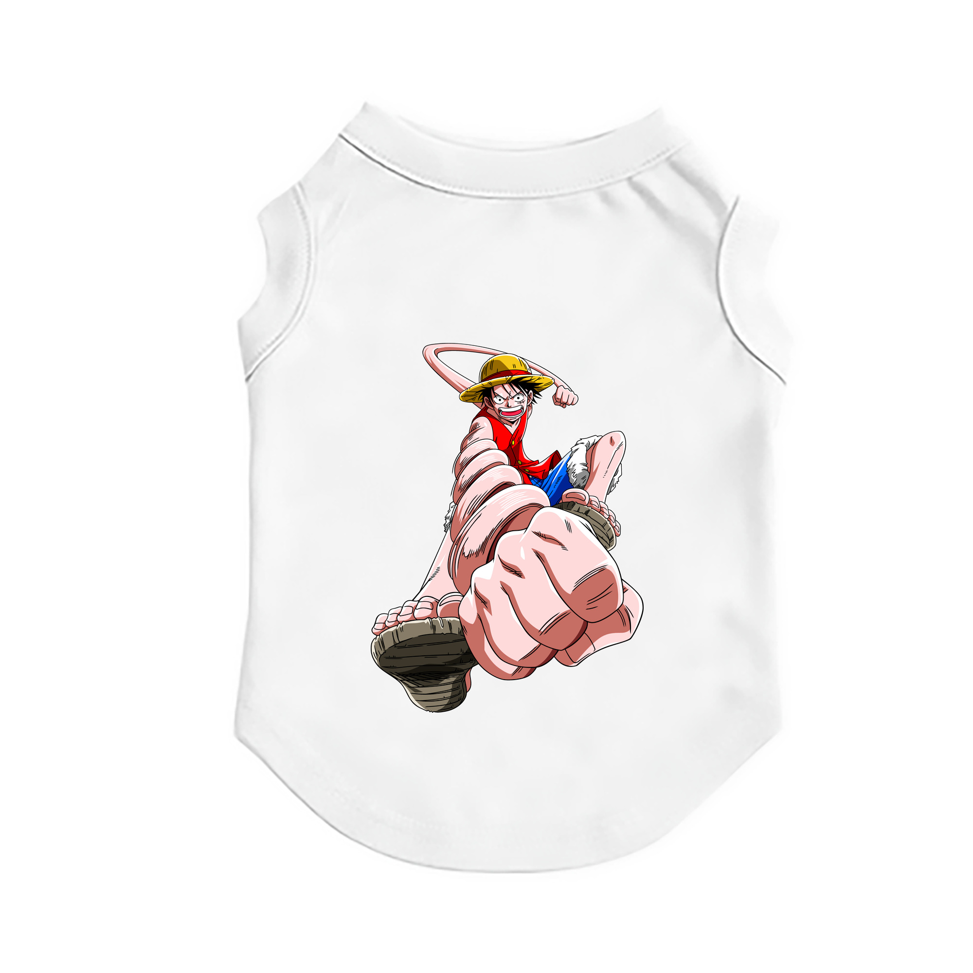 （画像用） ワンピース モンキー・D・ルフィ ONE PIECE Monkey D. Luffy ペット用ベスト