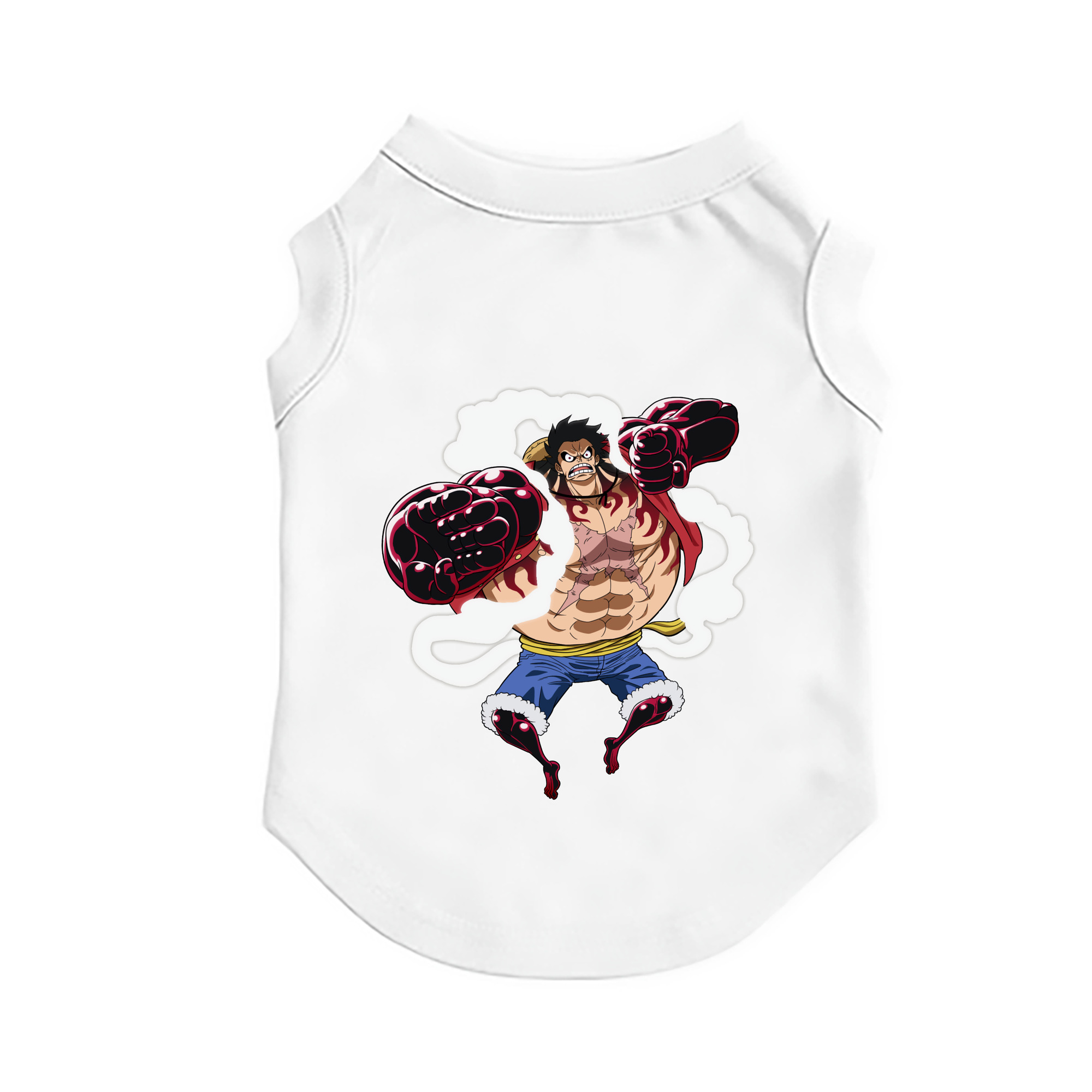 （画像用） ワンピース モンキー・D・ルフィ ONE PIECE Monkey D. Luffy ペット用ベスト