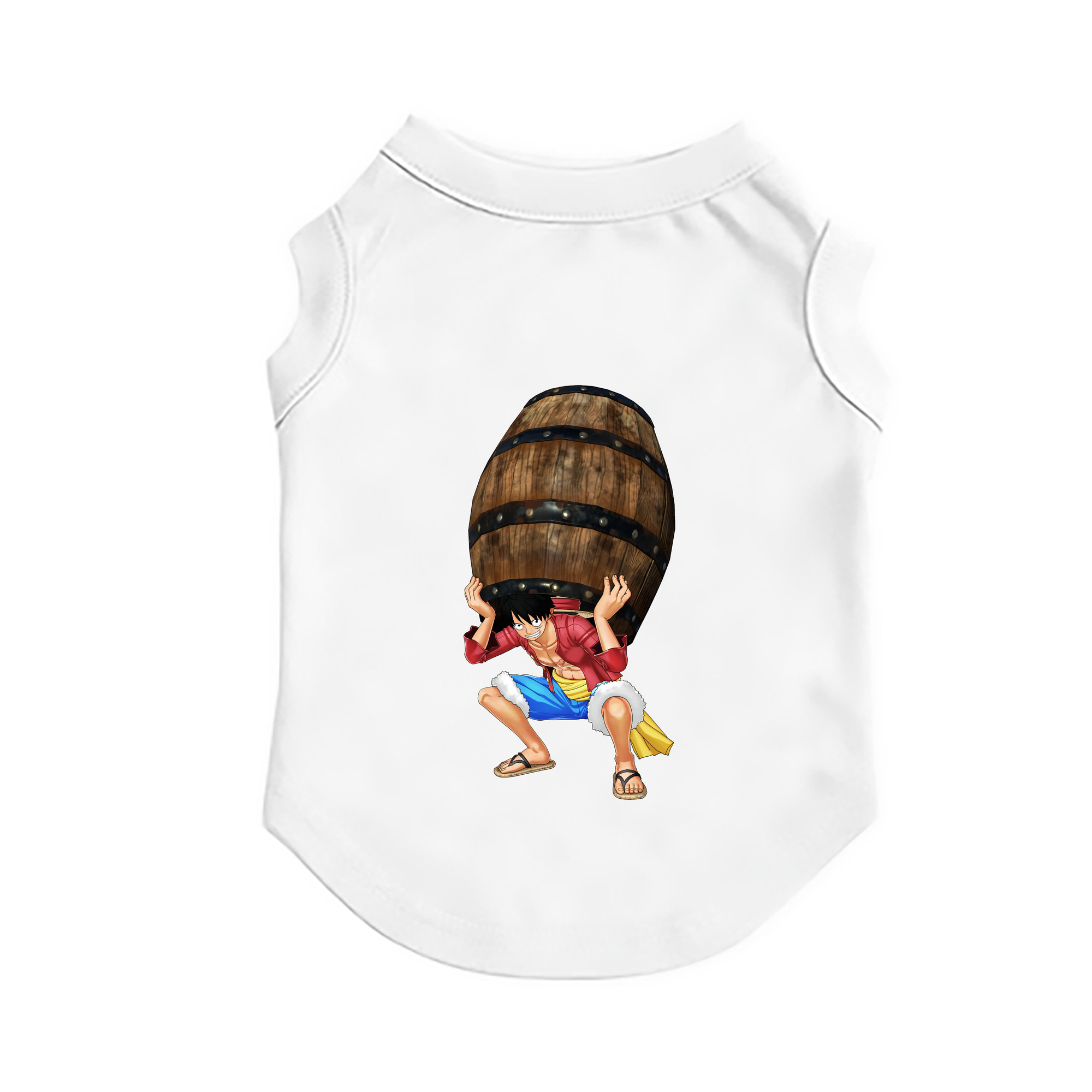 （画像用） ワンピース モンキー・D・ルフィ ONE PIECE Monkey D. Luffy ペット用ベスト