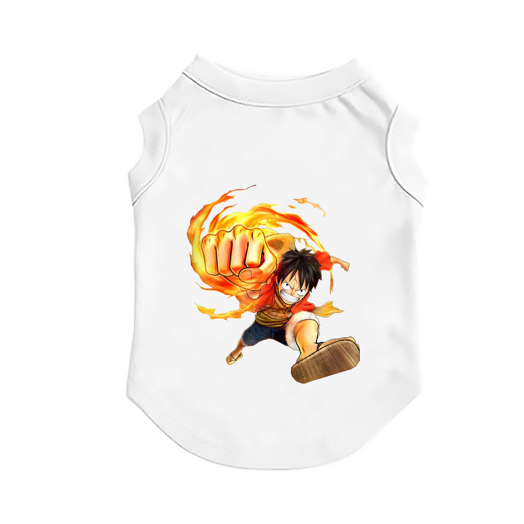 （画像用） ワンピース モンキー・D・ルフィ ONE PIECE Monkey D. Luffy ペット用ベスト