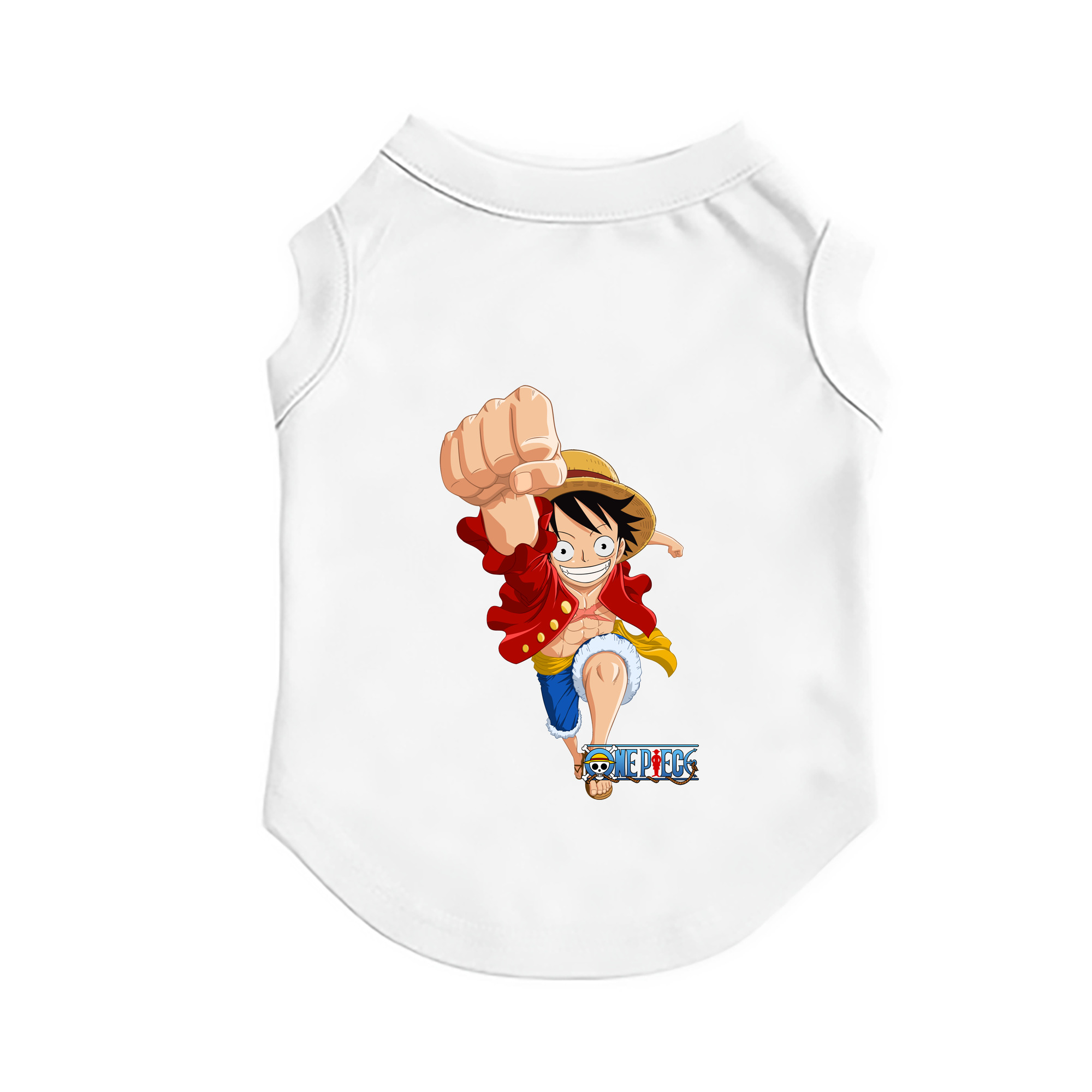 （画像用） ワンピース モンキー・D・ルフィ ONE PIECE Monkey D. Luffy ペット用ベスト