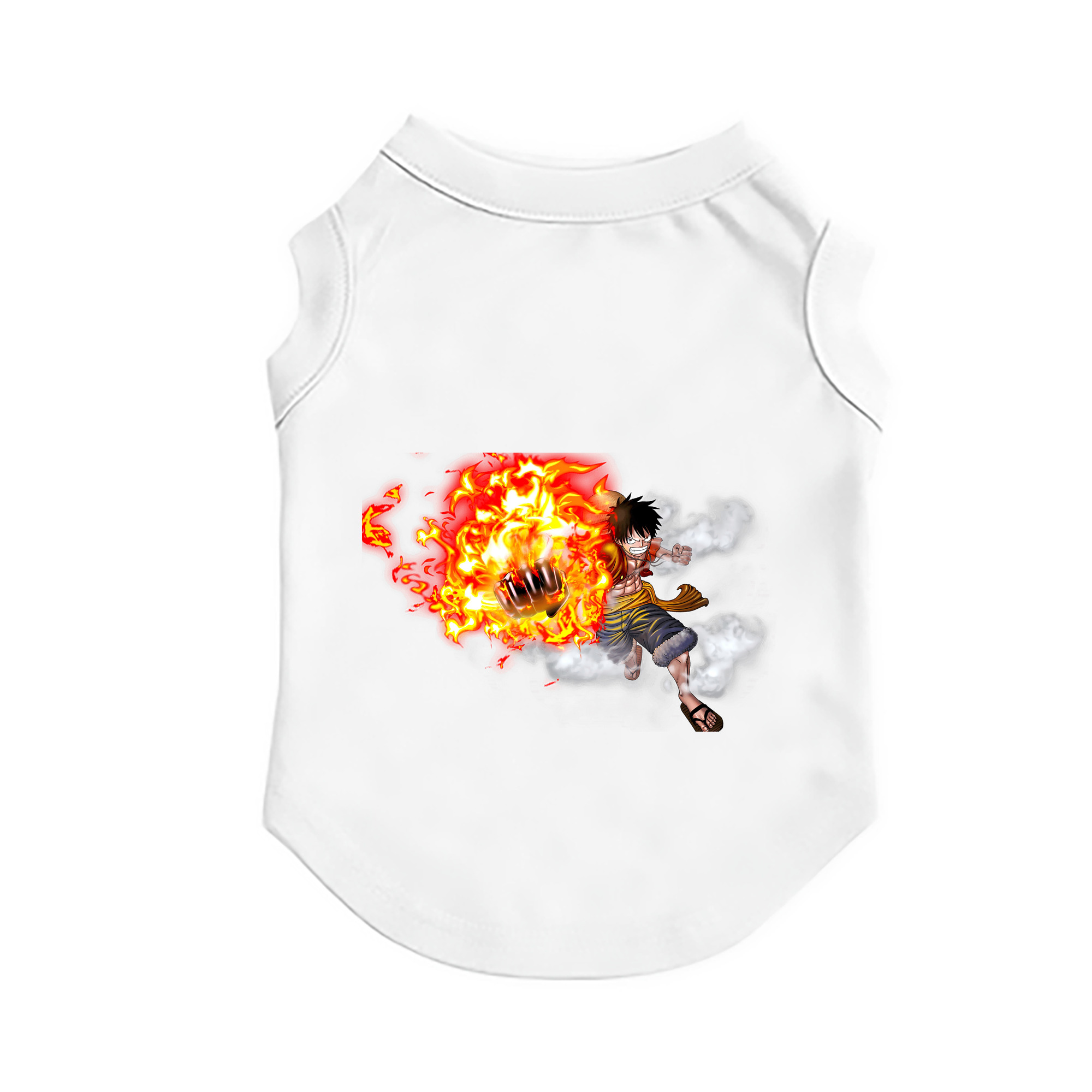 （画像用） ワンピース モンキー・D・ルフィ ONE PIECE Monkey D. Luffy ペット用ベスト