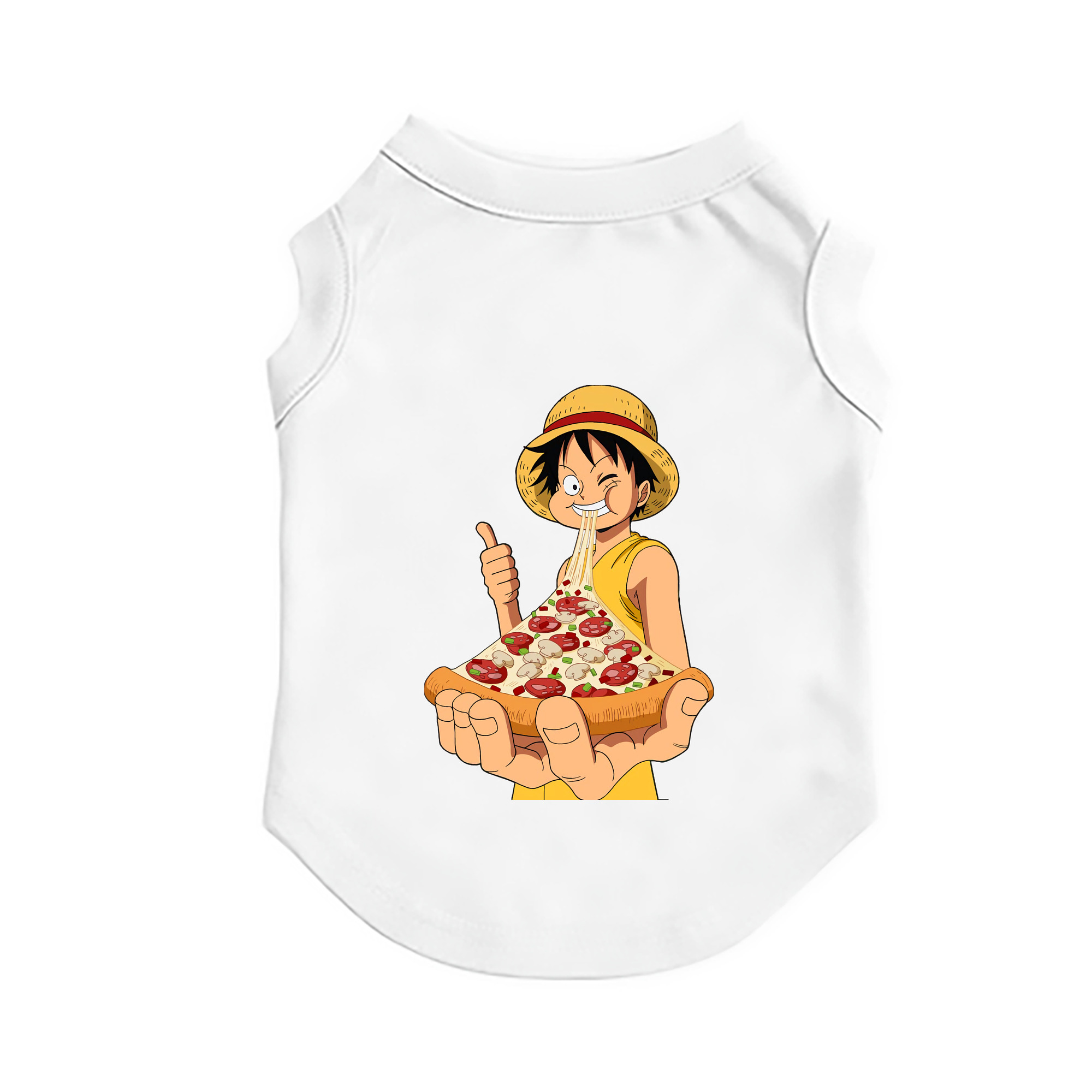 （画像用） ワンピース モンキー・D・ルフィ ONE PIECE Monkey D. Luffy ペット用ベスト