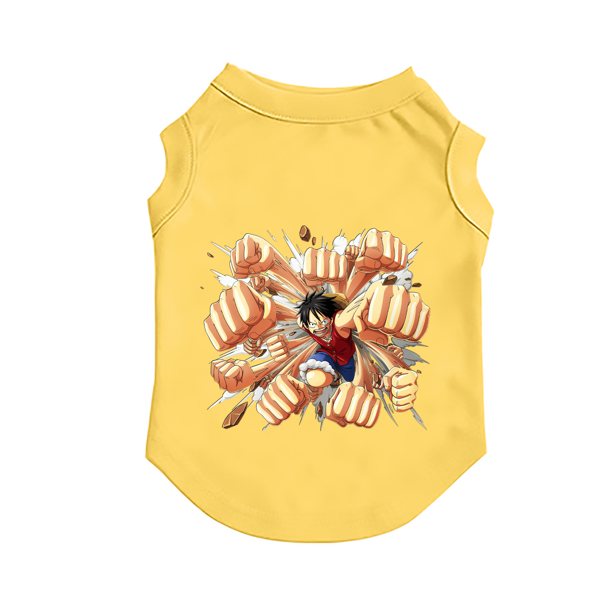 （画像用） ワンピース モンキー・D・ルフィ ONE PIECE Monkey D. Luffy ペット用ベスト