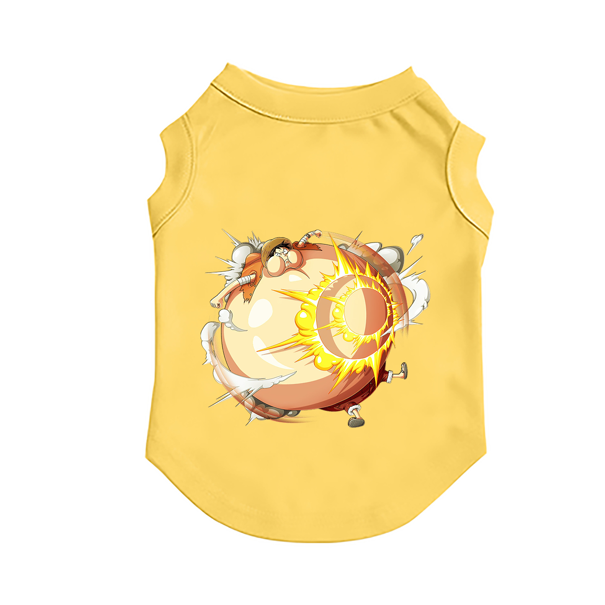 （画像用） ワンピース モンキー・D・ルフィ ONE PIECE Monkey D. Luffy ペット用ベスト