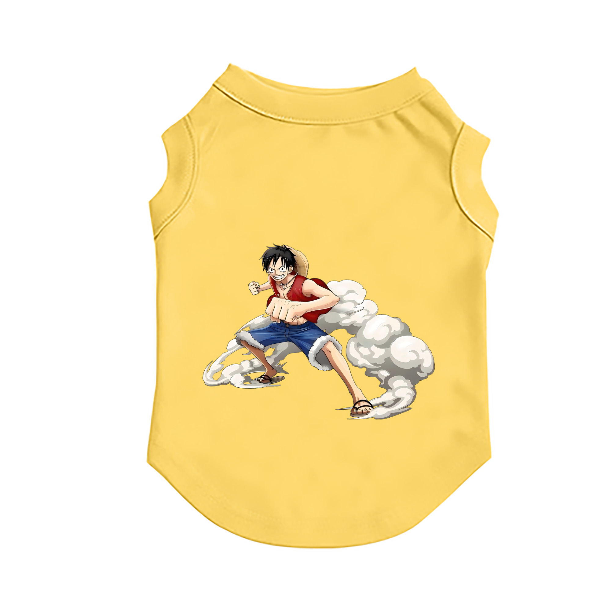（画像用） ワンピース モンキー・D・ルフィ ONE PIECE Monkey D. Luffy ペット用ベスト