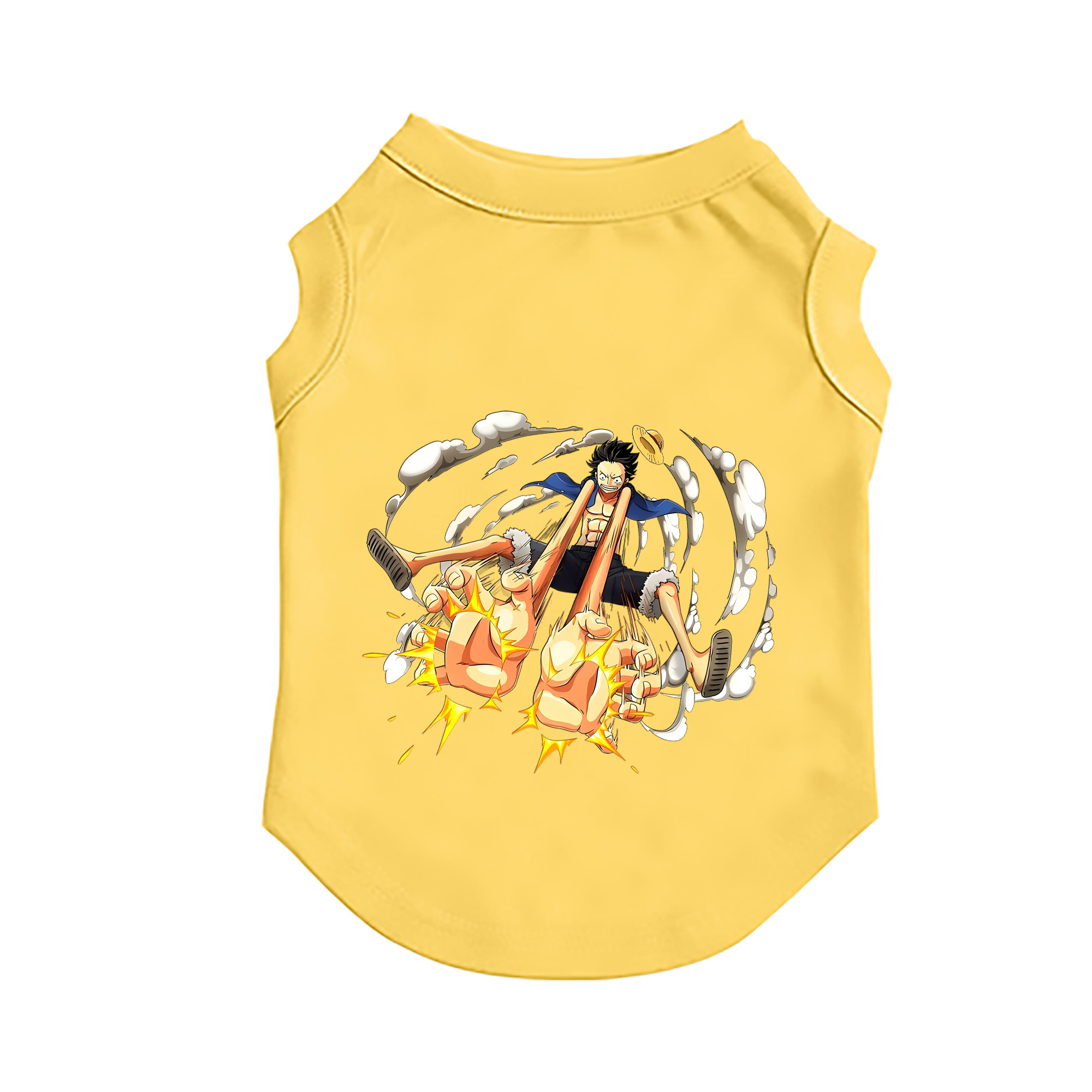 （画像用） ワンピース モンキー・D・ルフィ ONE PIECE Monkey D. Luffy ペット用ベスト