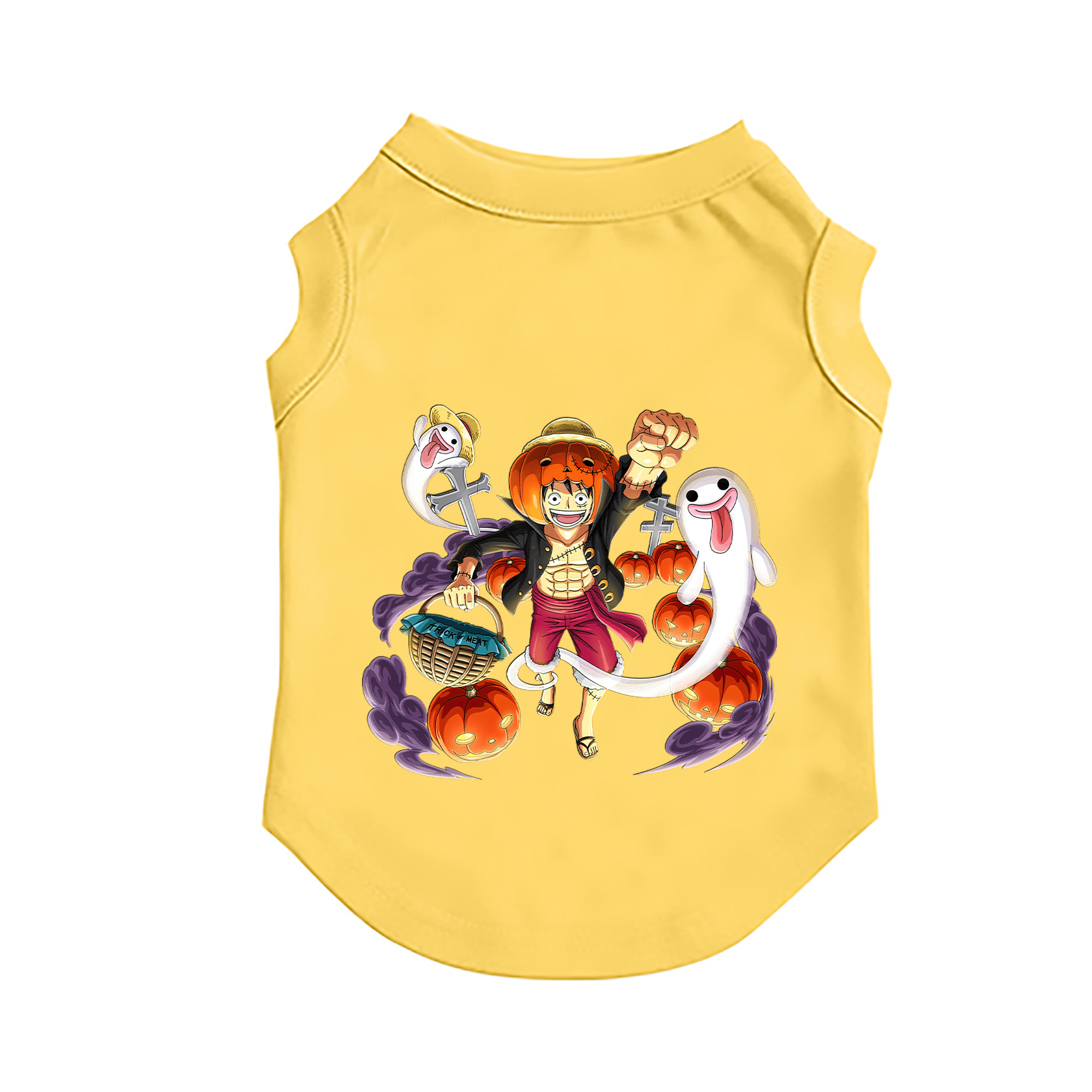 （画像用） ワンピース モンキー・D・ルフィ ONE PIECE Monkey D. Luffy ペット用ベスト