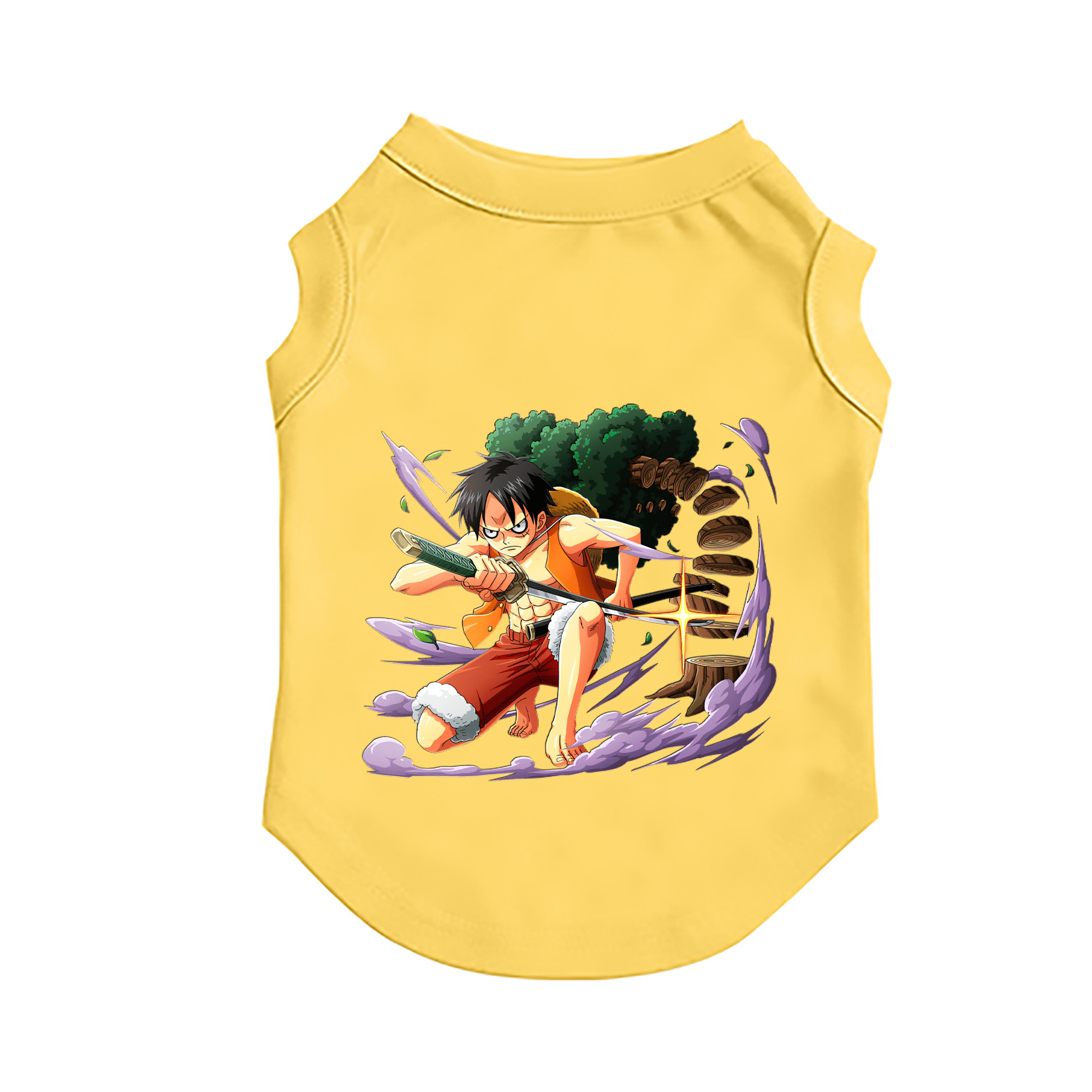 （画像用） ワンピース モンキー・D・ルフィ ONE PIECE Monkey D. Luffy ペット用ベスト