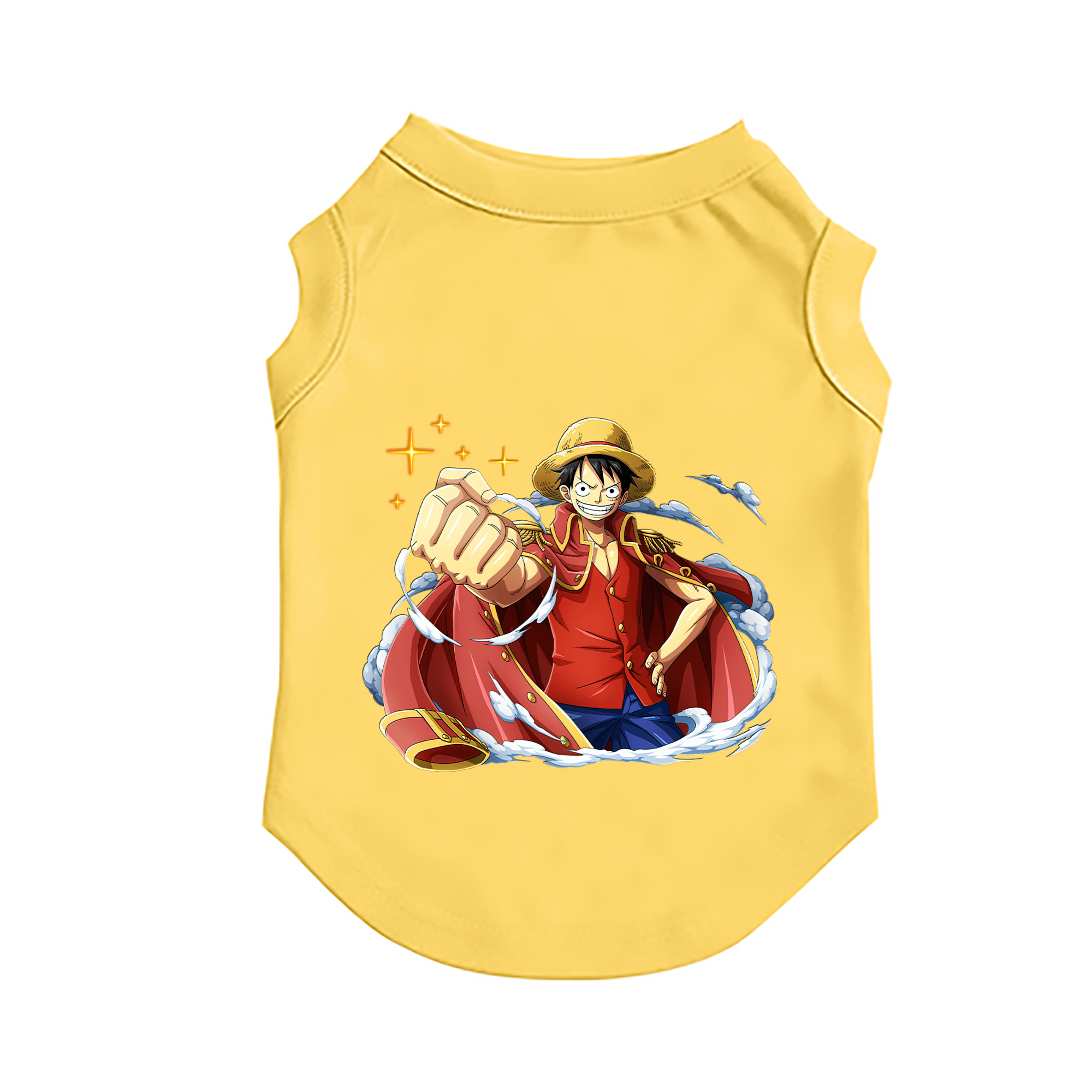 （画像用） ワンピース モンキー・D・ルフィ ONE PIECE Monkey D. Luffy ペット用ベスト