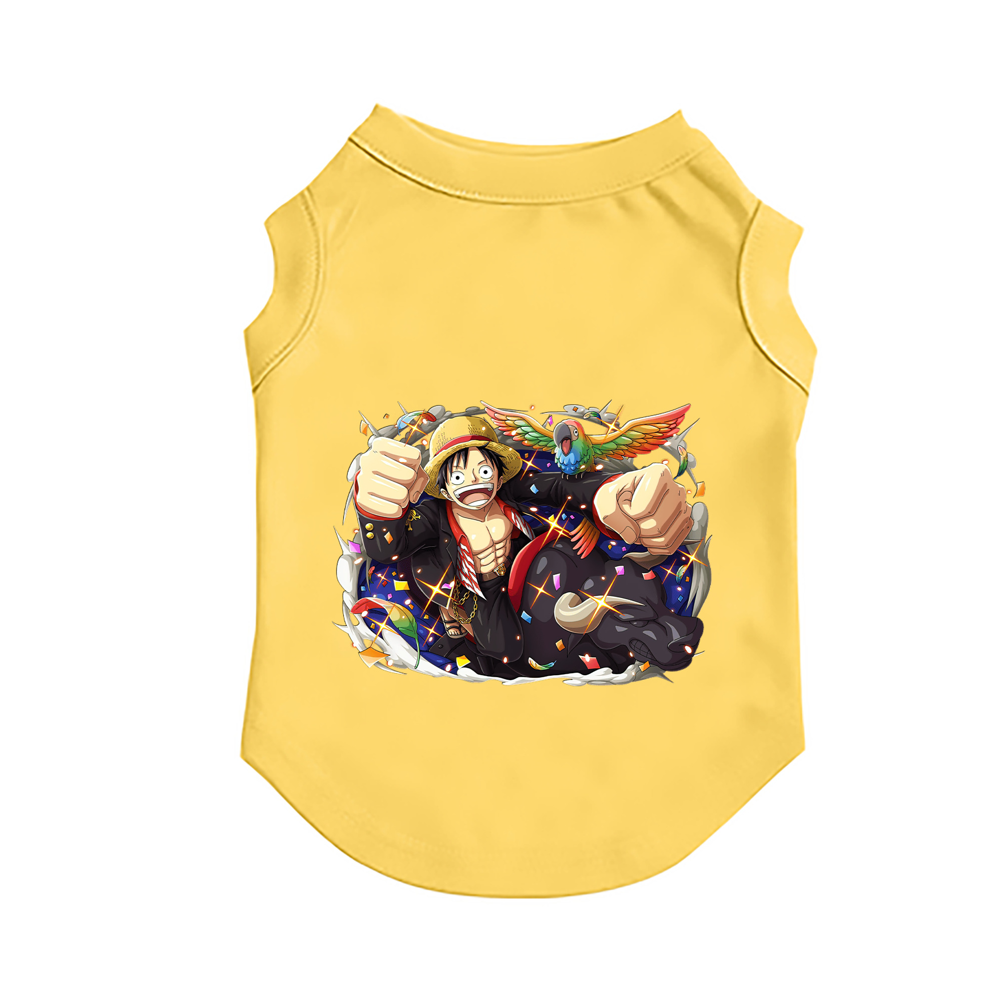 （画像用） ワンピース モンキー・D・ルフィ ONE PIECE Monkey D. Luffy ペット用ベスト
