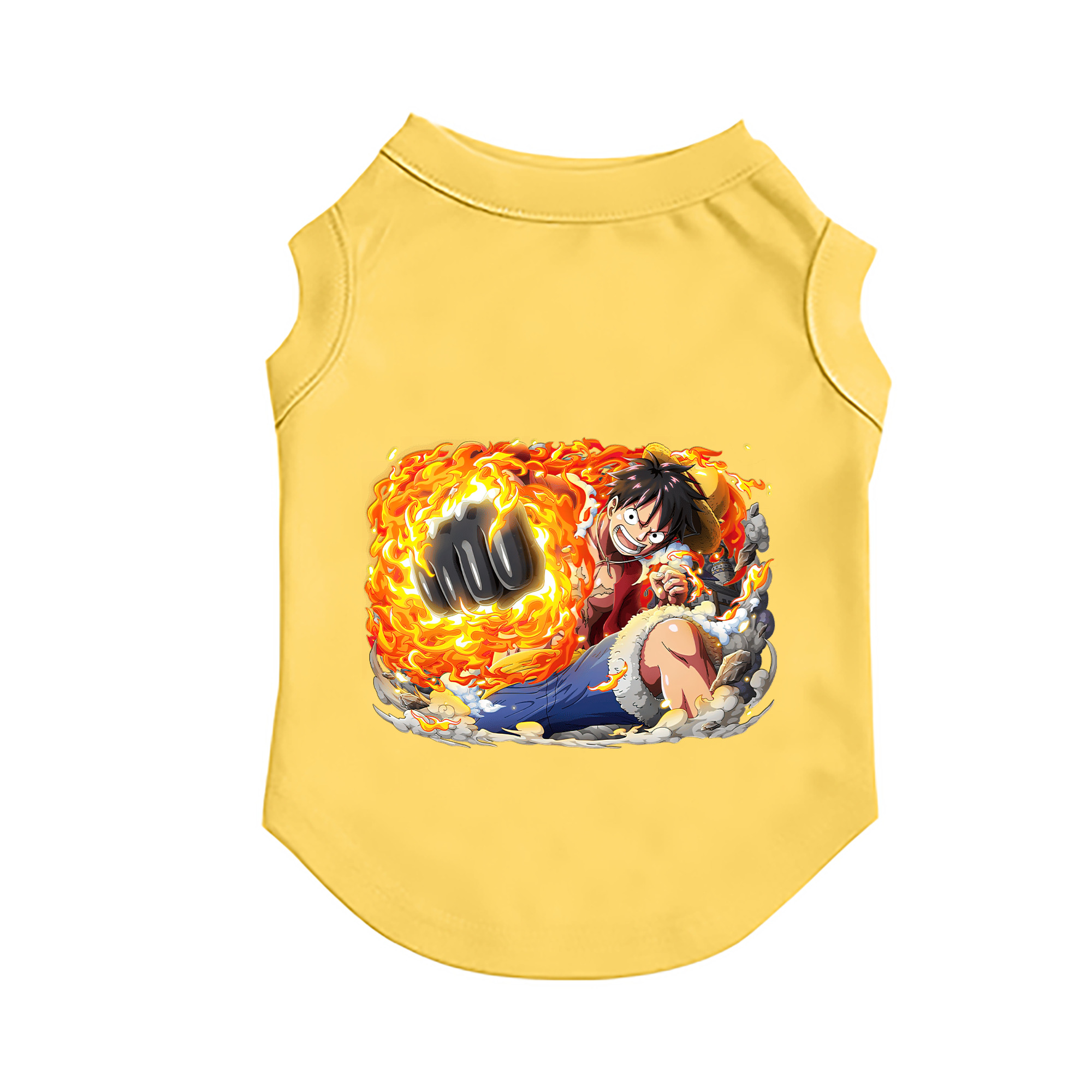 （画像用） ワンピース モンキー・D・ルフィ ONE PIECE Monkey D. Luffy ペット用ベスト