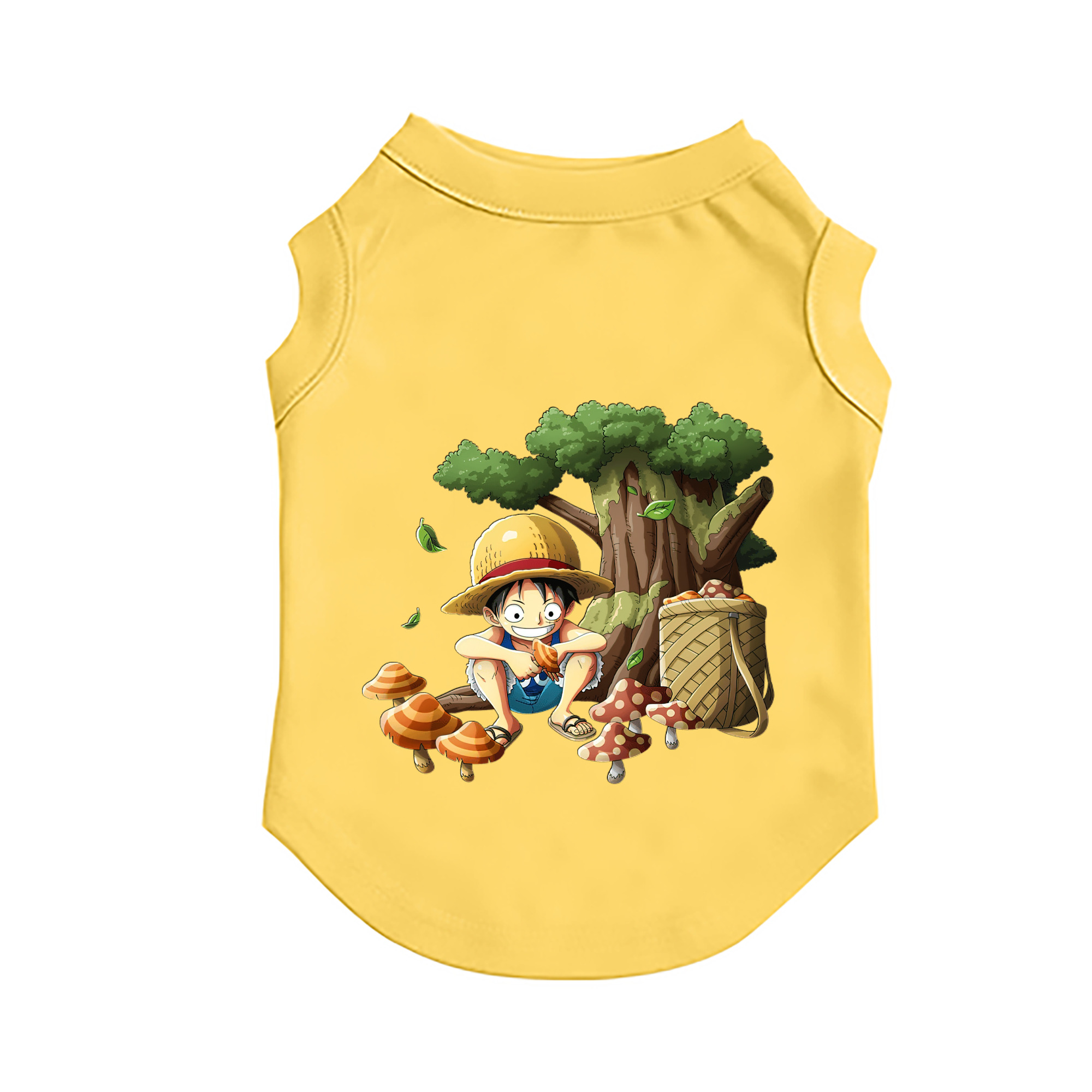 （画像用） ワンピース モンキー・D・ルフィ ONE PIECE Monkey D. Luffy ペット用ベスト