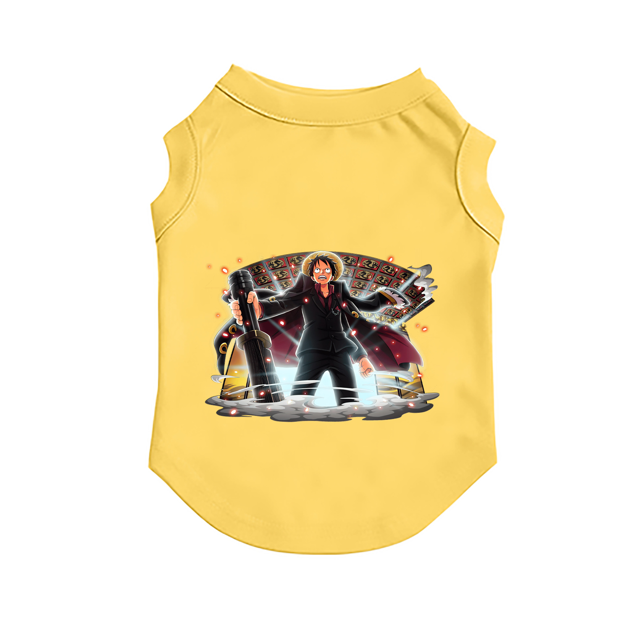 （画像用） ワンピース モンキー・D・ルフィ ONE PIECE Monkey D. Luffy ペット用ベスト