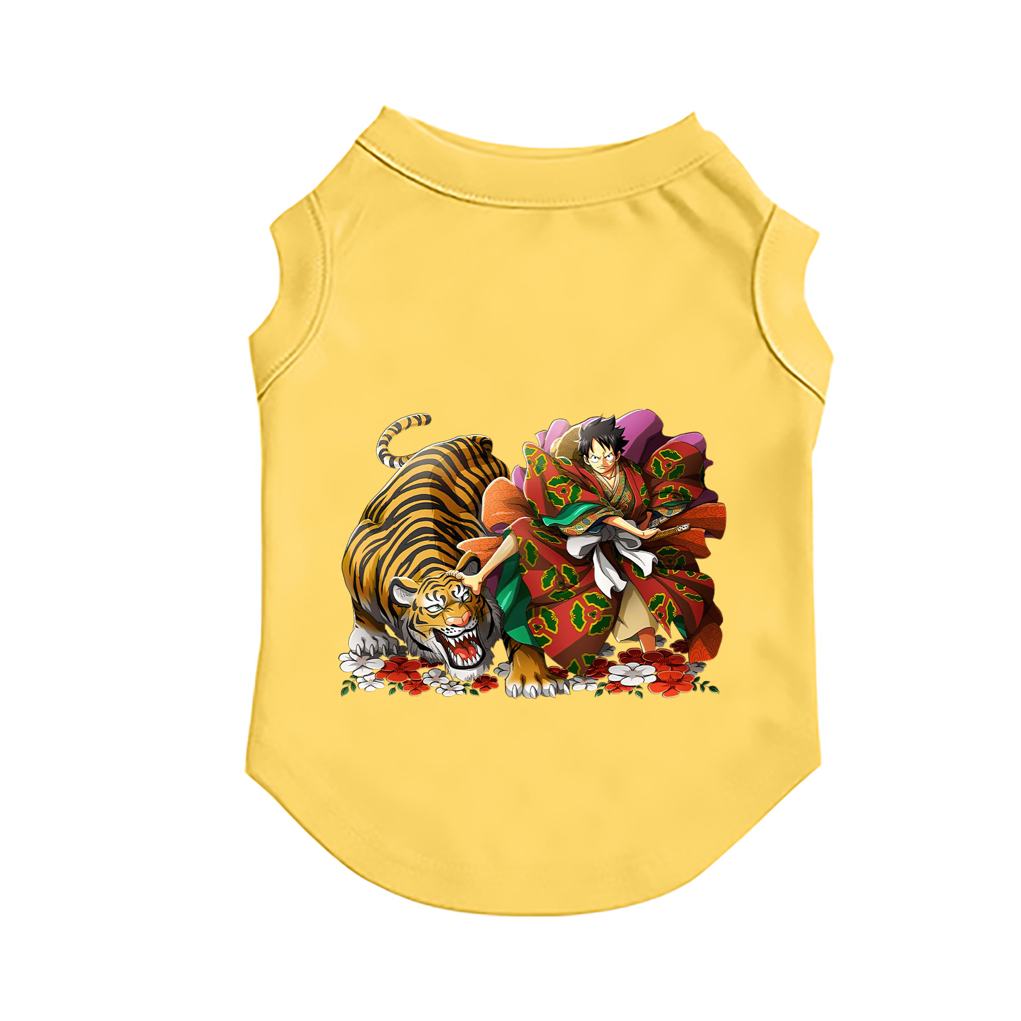 （画像用） ワンピース モンキー・D・ルフィ ONE PIECE Monkey D. Luffy ペット用ベスト