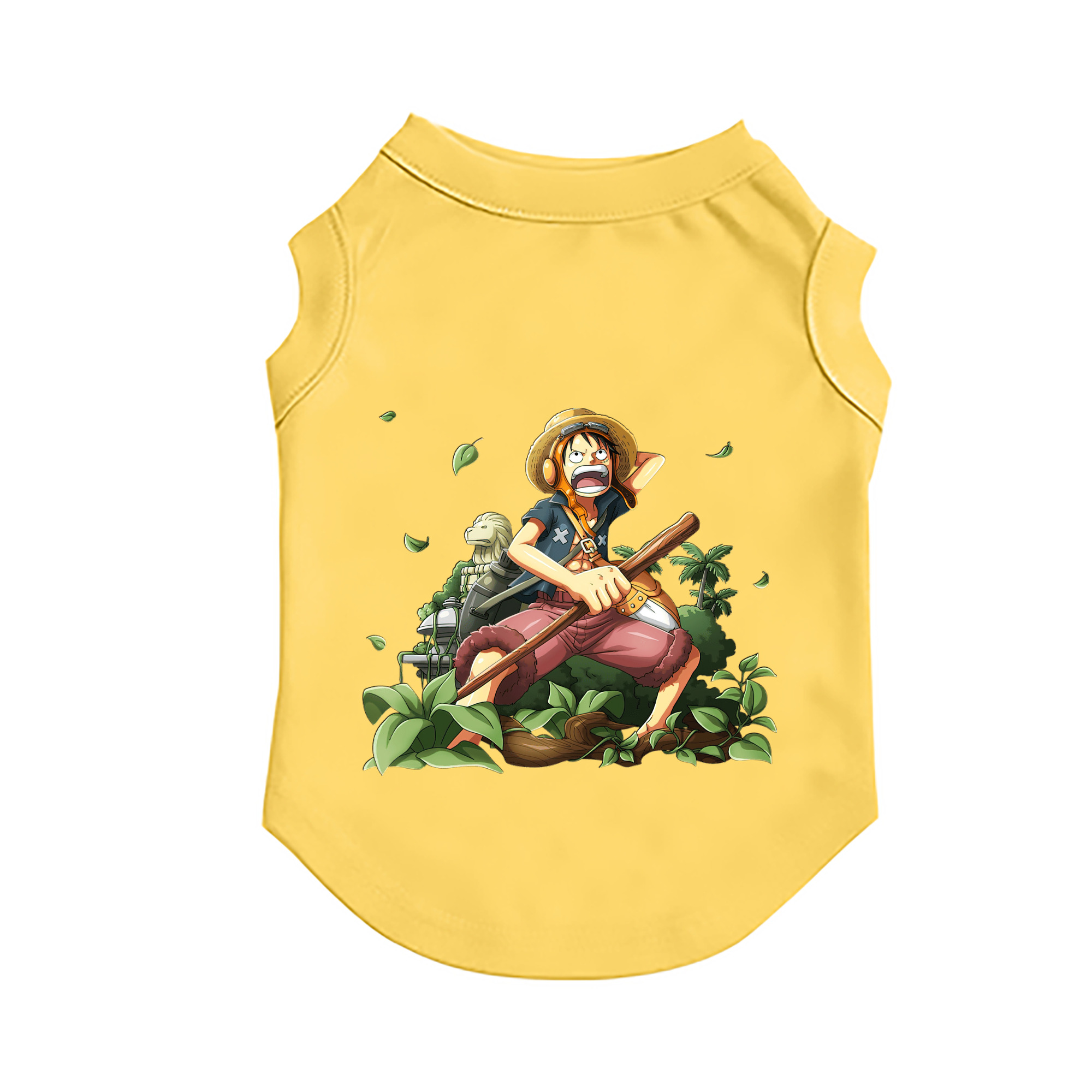 （画像用） ワンピース モンキー・D・ルフィ ONE PIECE Monkey D. Luffy ペット用ベスト