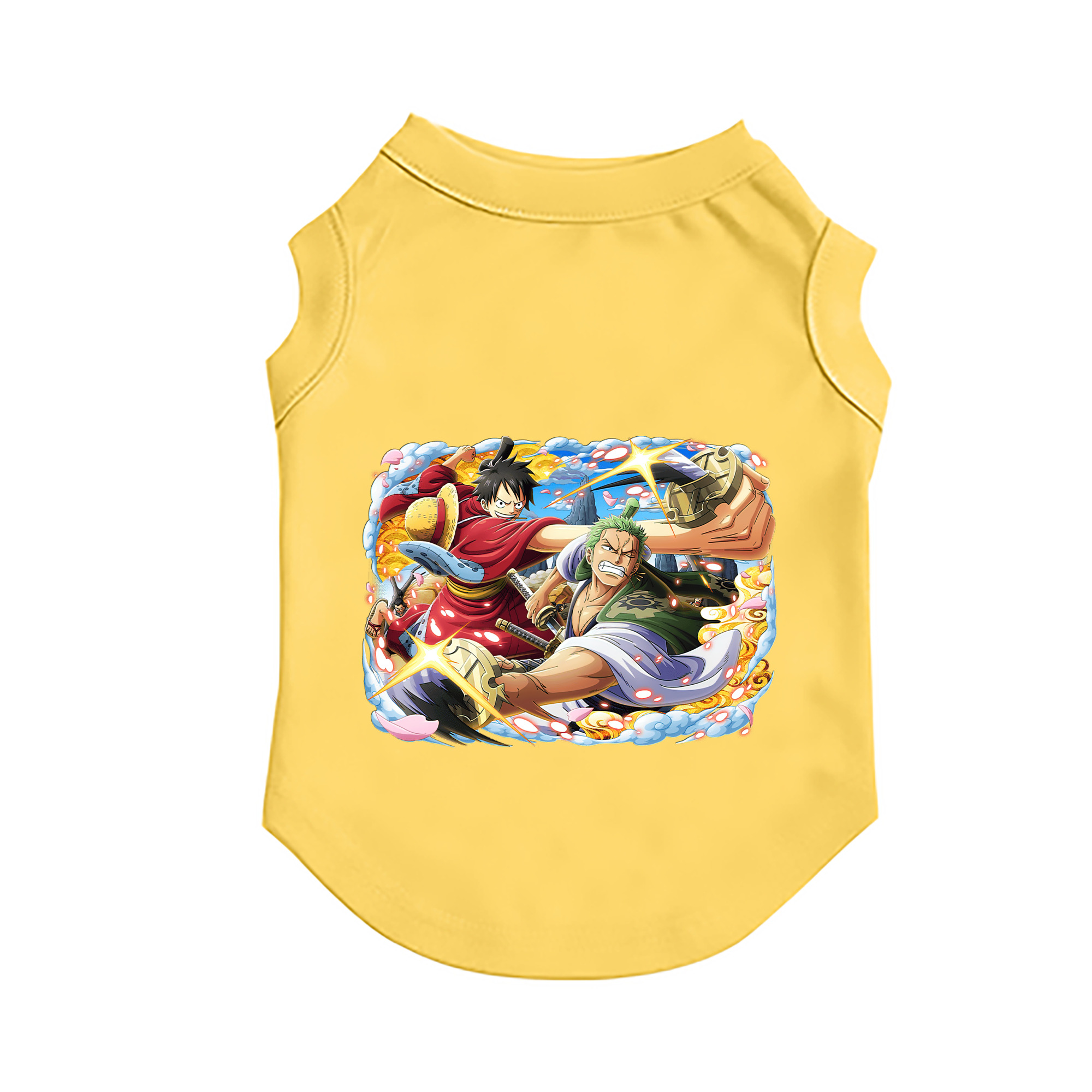 （画像用） ワンピース モンキー・D・ルフィ ONE PIECE Monkey D. Luffy ペット用ベスト