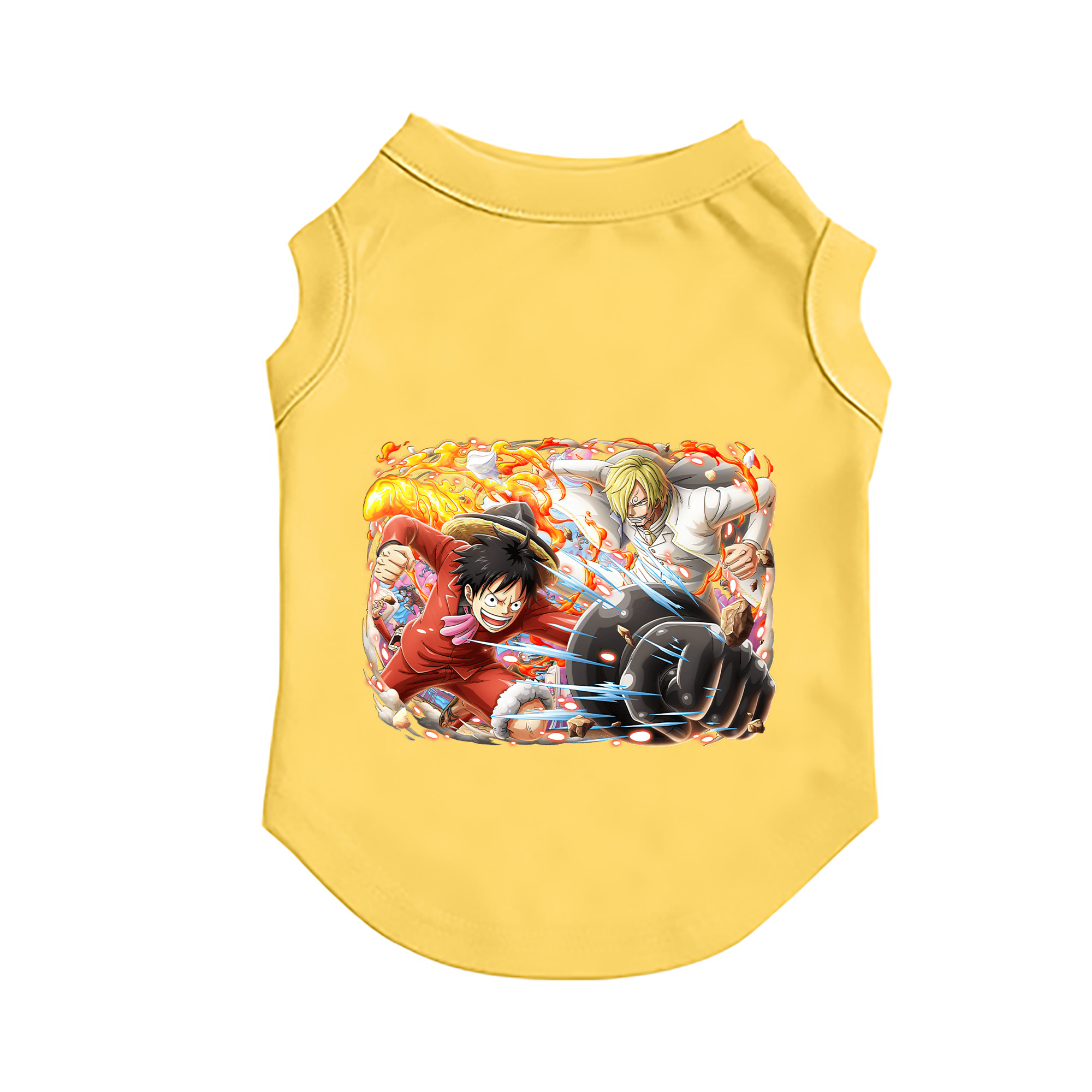 （画像用） ワンピース モンキー・D・ルフィ ONE PIECE Monkey D. Luffy ペット用ベスト