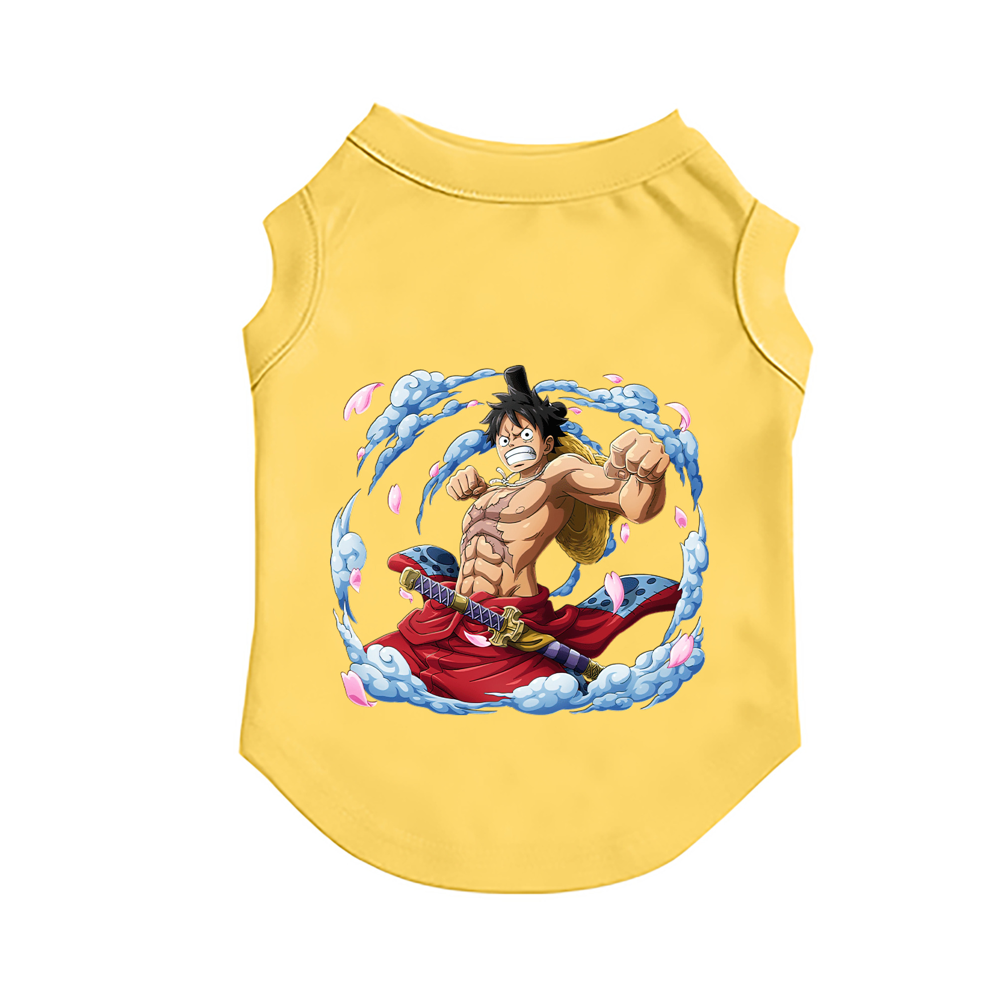 （画像用） ワンピース モンキー・D・ルフィ ONE PIECE Monkey D. Luffy ペット用ベスト