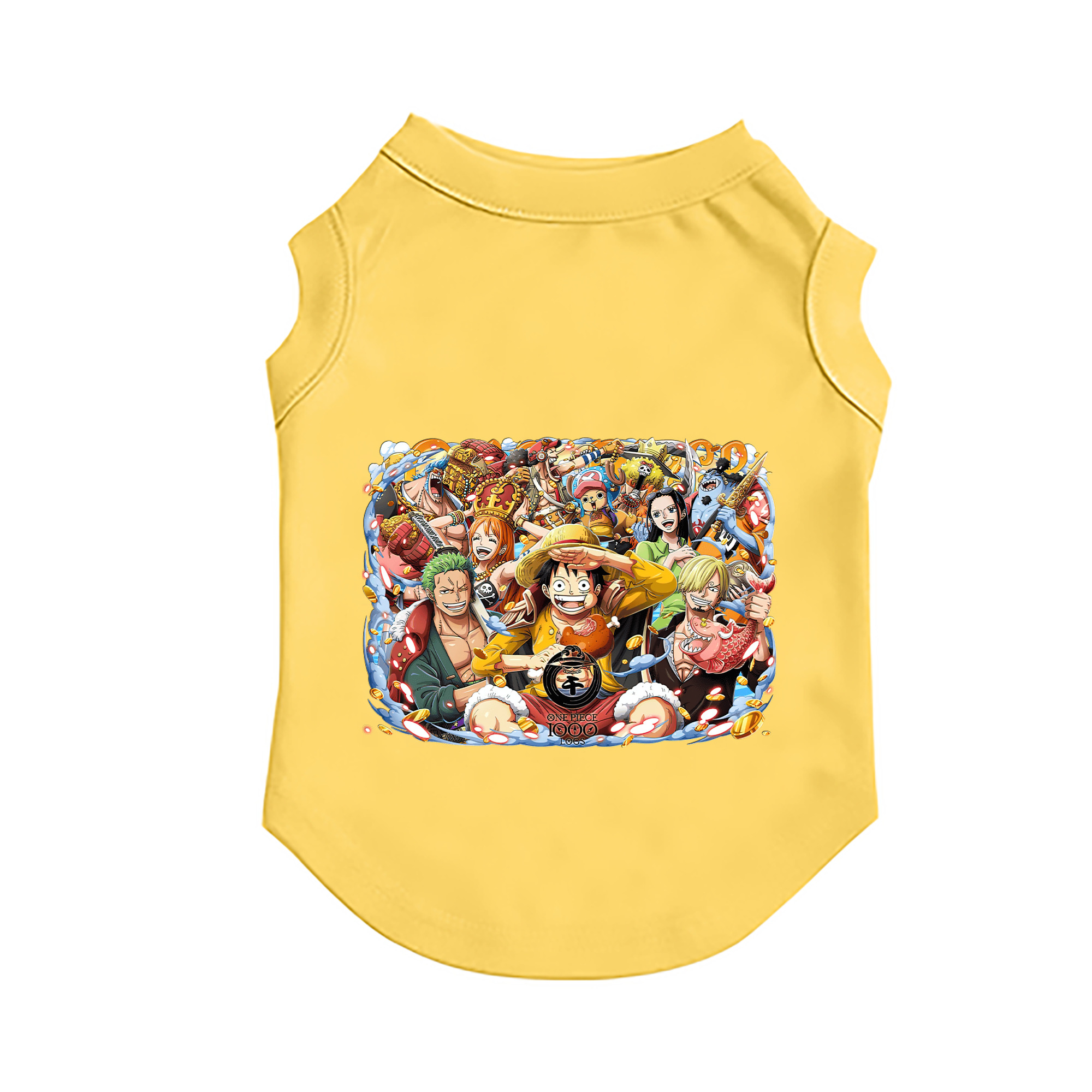（画像用） ワンピース モンキー・D・ルフィ ONE PIECE Monkey D. Luffy ペット用ベスト