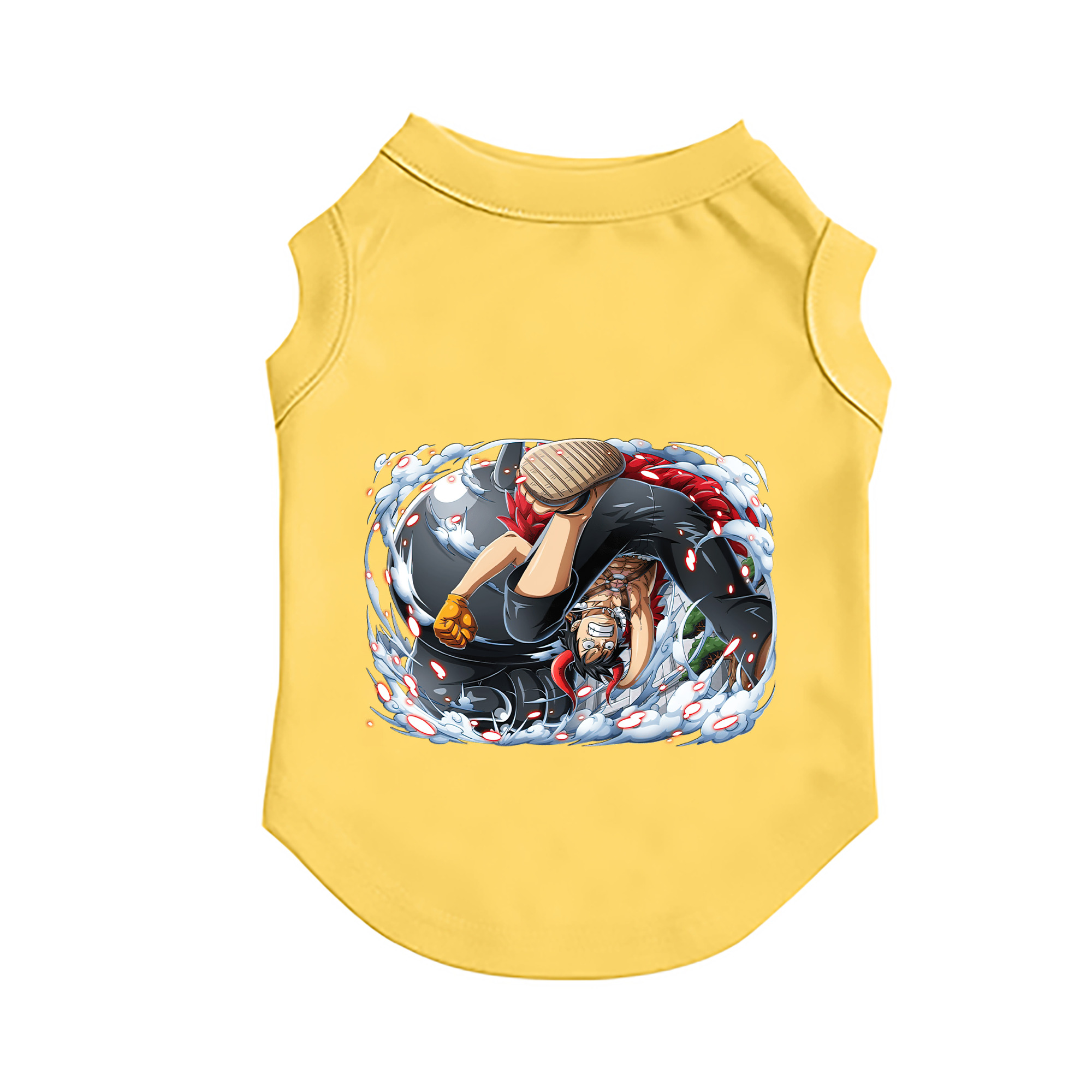 （画像用） ワンピース モンキー・D・ルフィ ONE PIECE Monkey D. Luffy ペット用ベスト