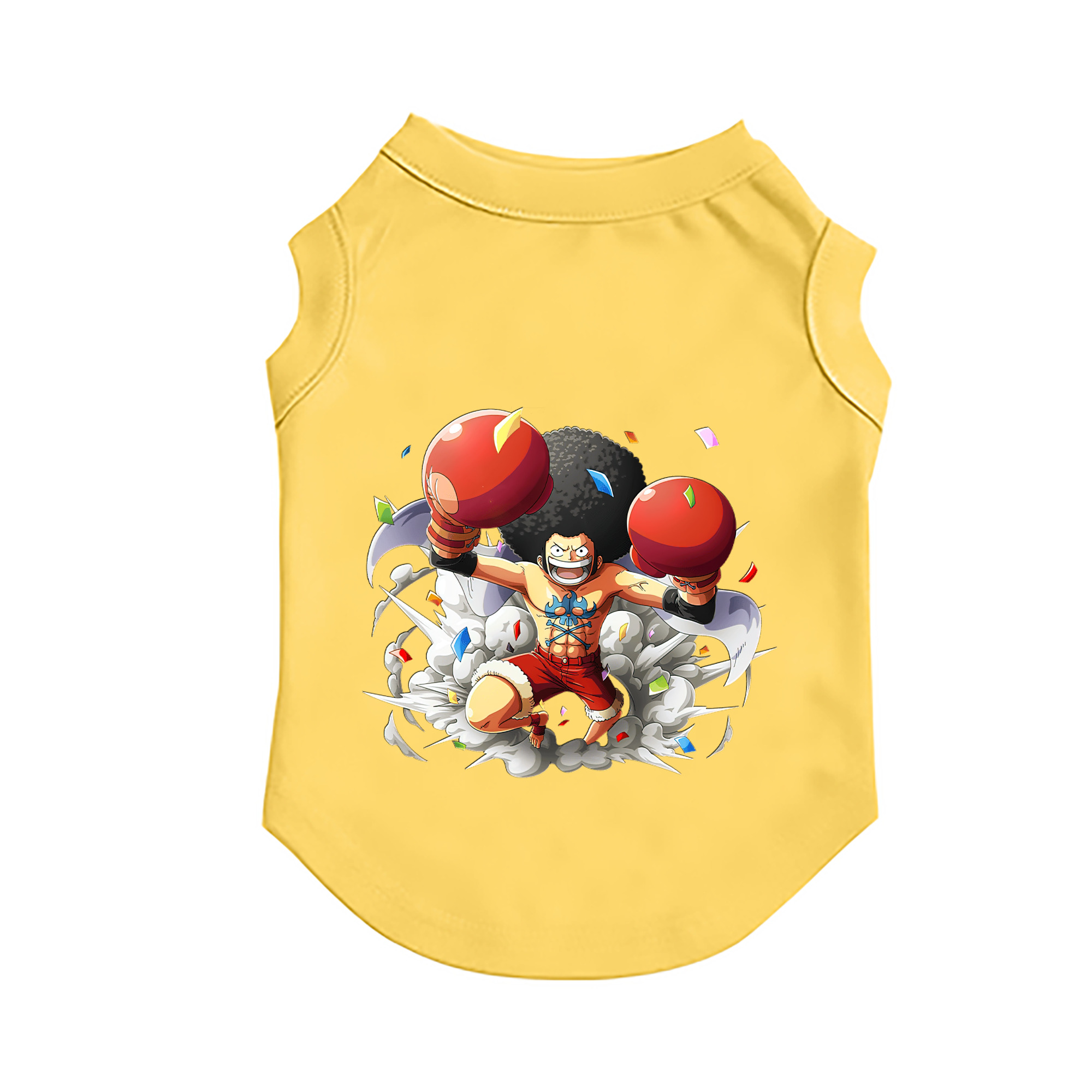（画像用） ワンピース モンキー・D・ルフィ ONE PIECE Monkey D. Luffy ペット用ベスト