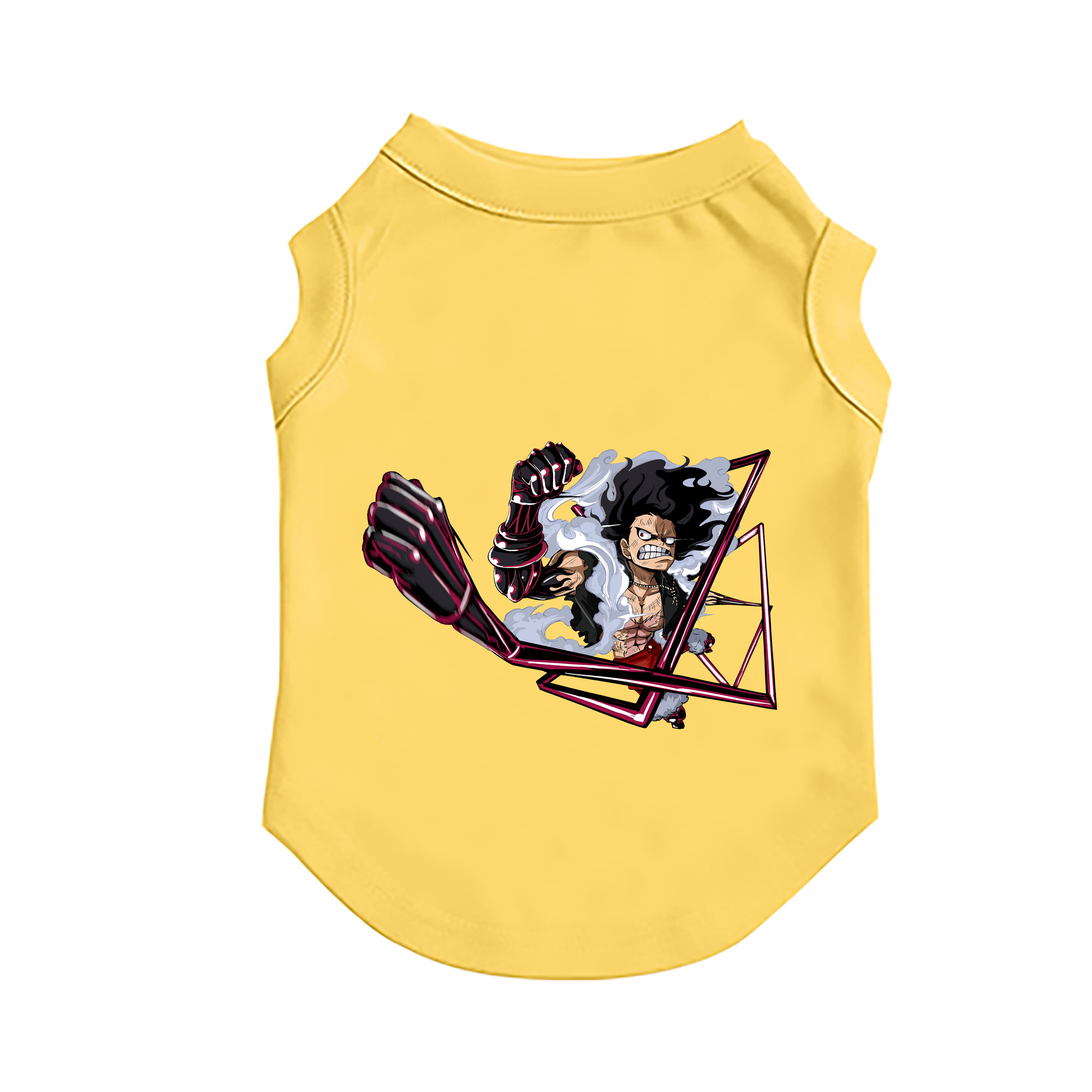 （画像用） ワンピース モンキー・D・ルフィ ONE PIECE Monkey D. Luffy ペット用ベスト