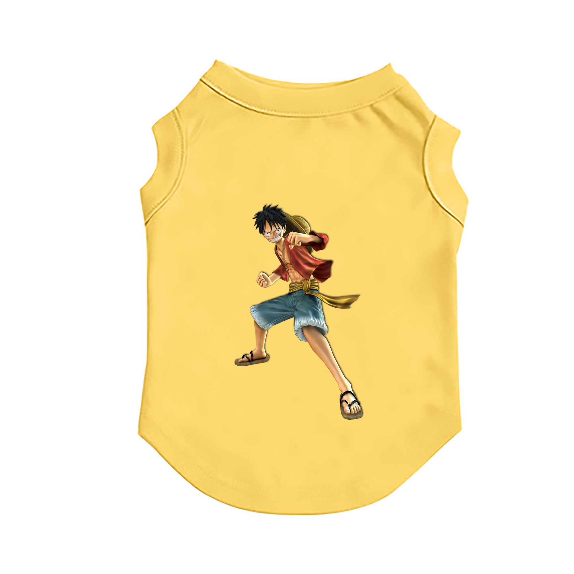 （画像用） ワンピース モンキー・D・ルフィ ONE PIECE Monkey D. Luffy ペット用ベスト