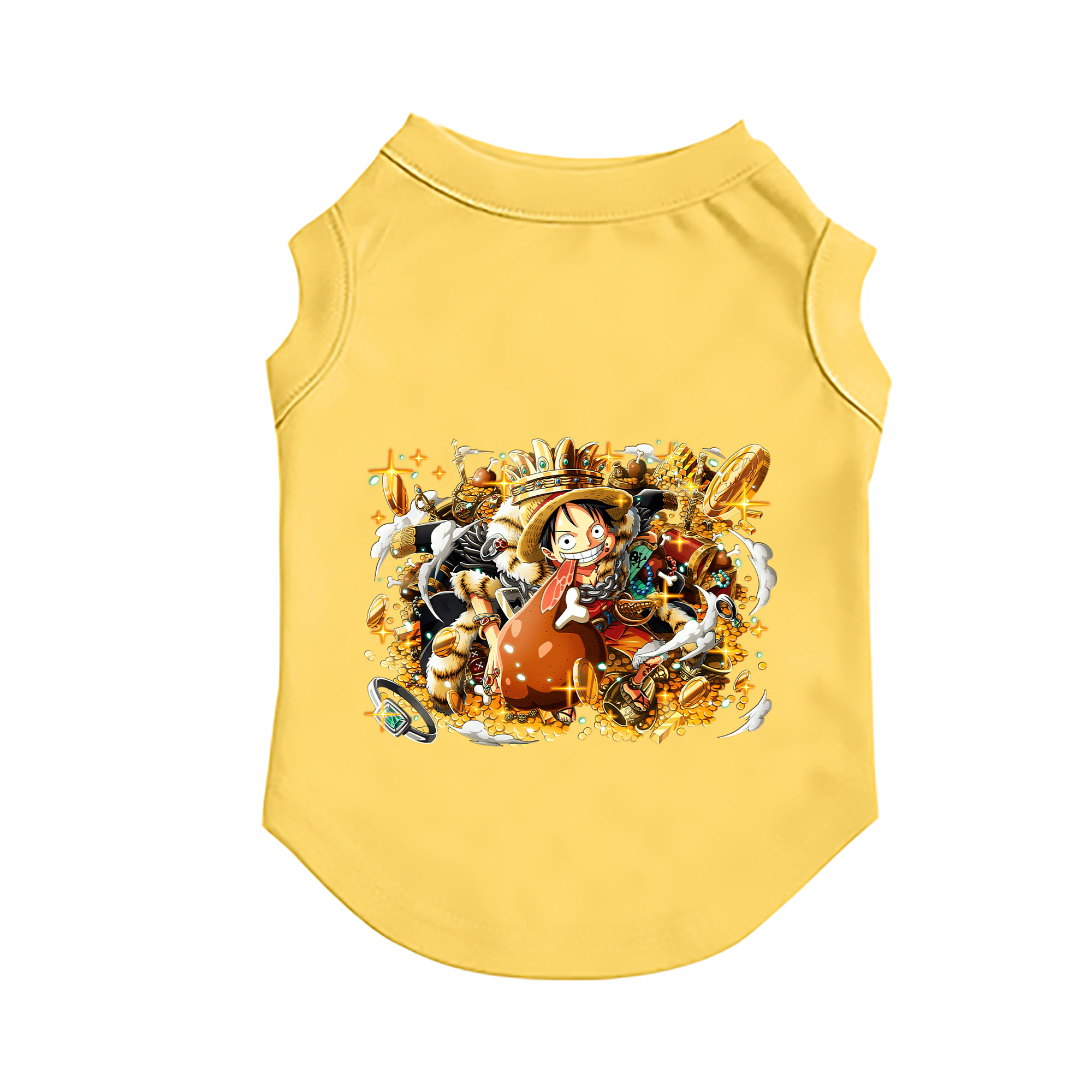 （画像用） ワンピース モンキー・D・ルフィ ONE PIECE Monkey D. Luffy ペット用ベスト