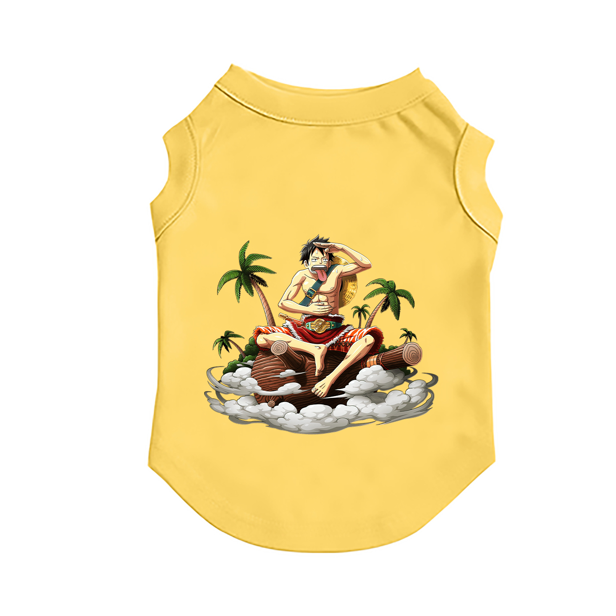 （画像用） ワンピース モンキー・D・ルフィ ONE PIECE Monkey D. Luffy ペット用ベスト