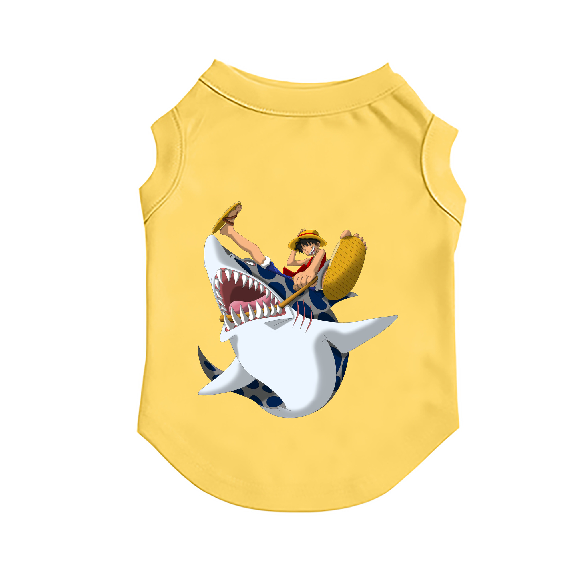 （画像用） ワンピース モンキー・D・ルフィ ONE PIECE Monkey D. Luffy ペット用ベスト