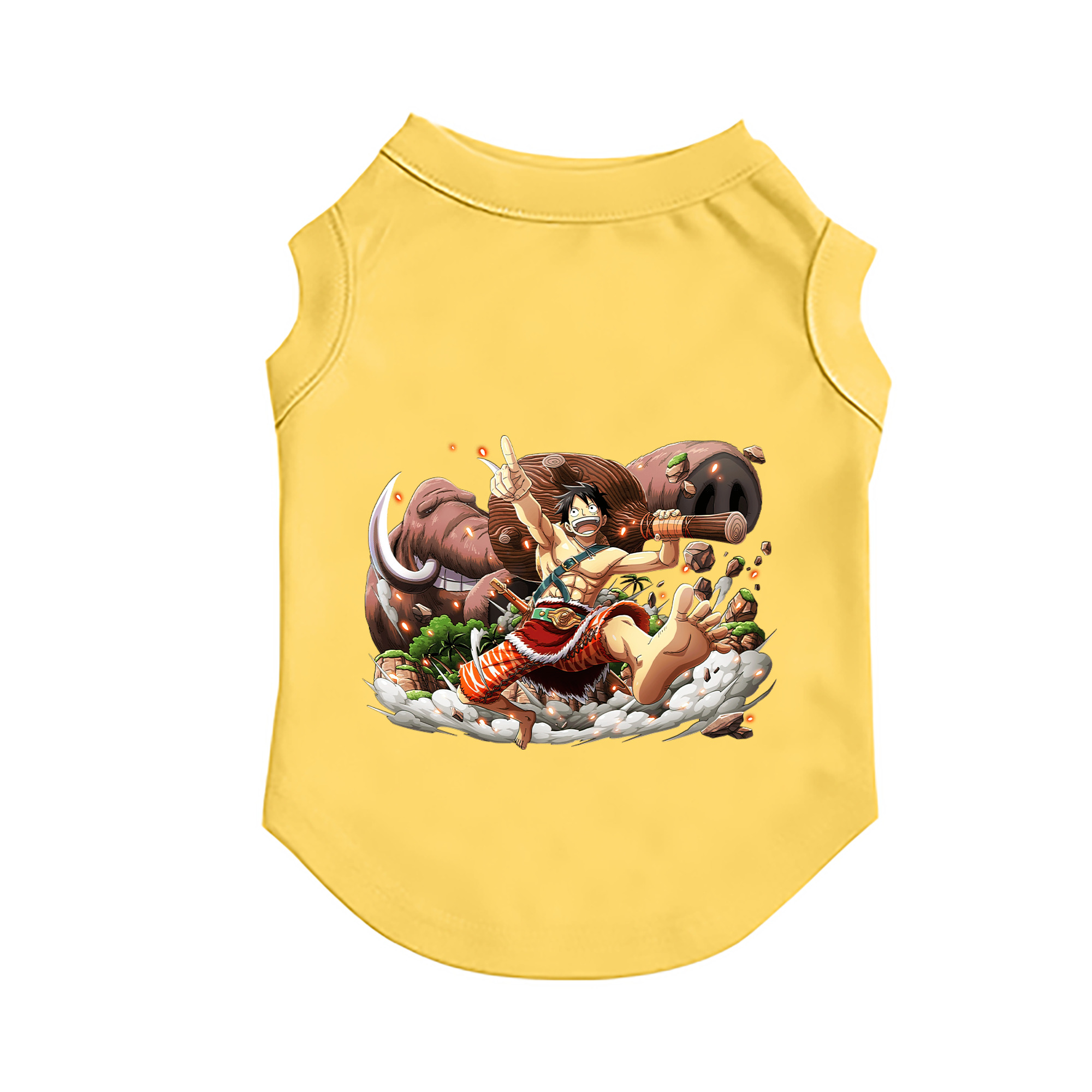 （画像用） ワンピース モンキー・D・ルフィ ONE PIECE Monkey D. Luffy ペット用ベスト