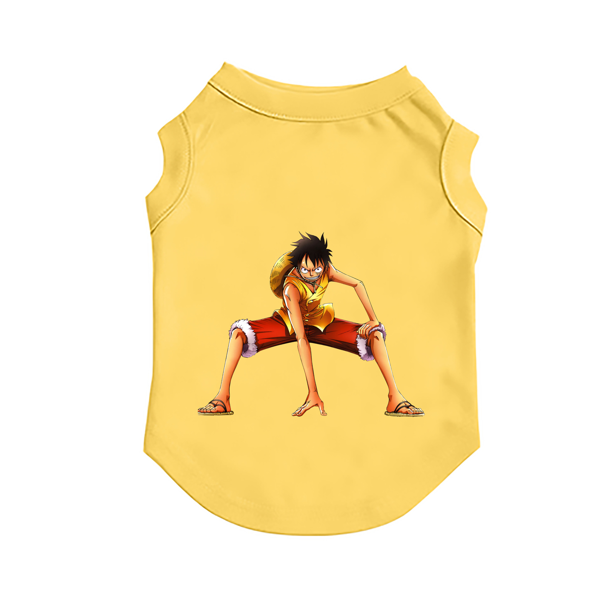 （画像用） ワンピース モンキー・D・ルフィ ONE PIECE Monkey D. Luffy ペット用ベスト