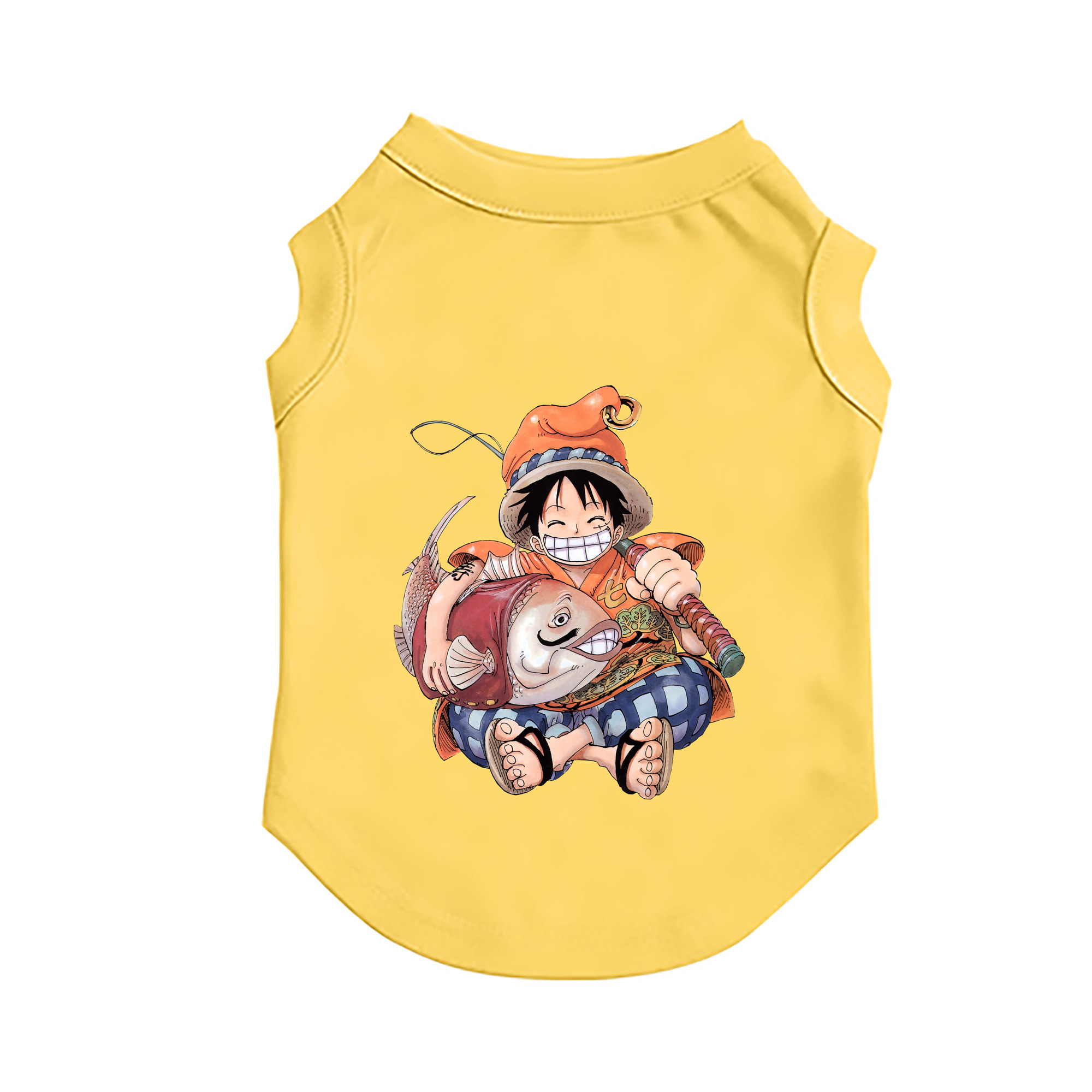 （画像用） ワンピース モンキー・D・ルフィ ONE PIECE Monkey D. Luffy ペット用ベスト