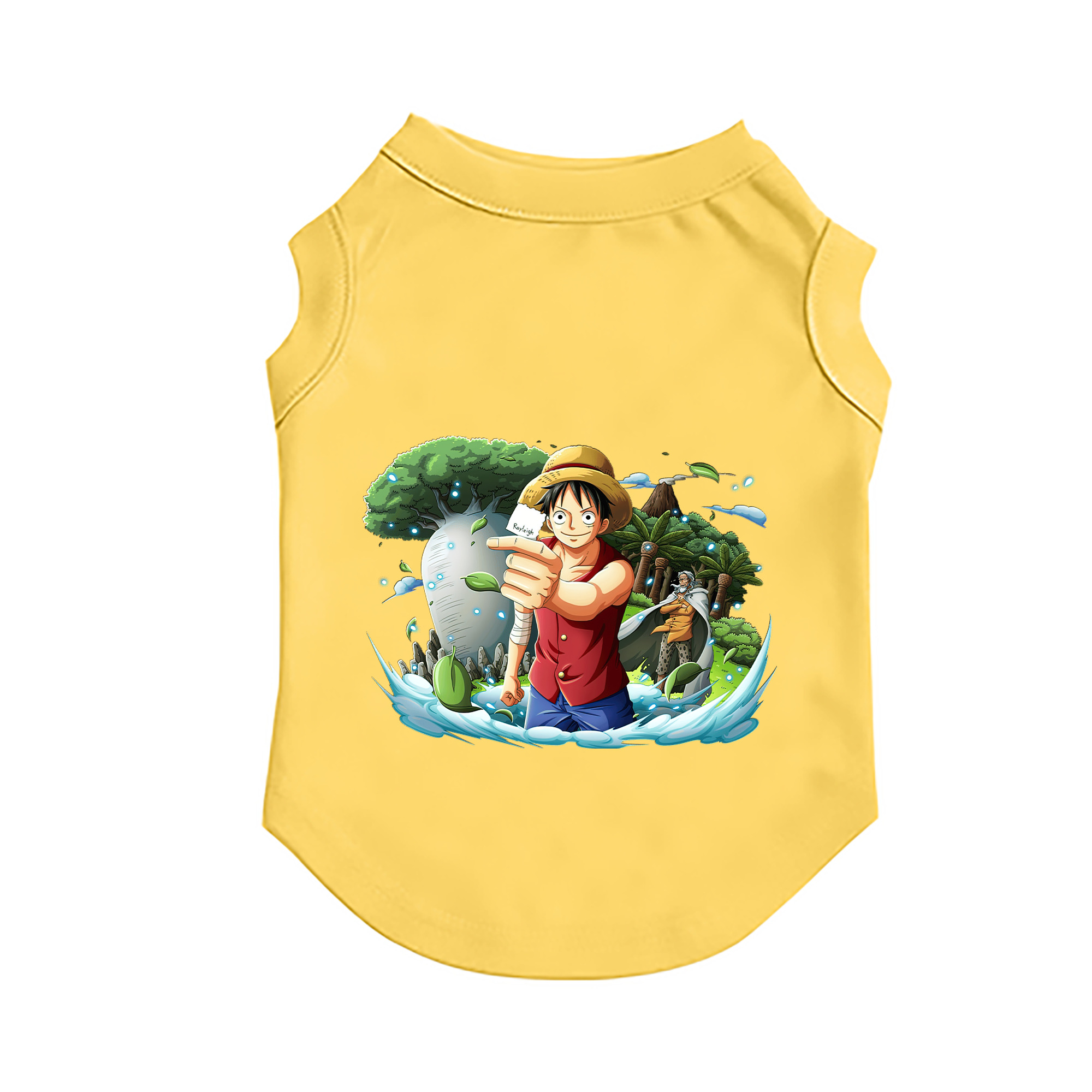 （画像用） ワンピース モンキー・D・ルフィ ONE PIECE Monkey D. Luffy ペット用ベスト