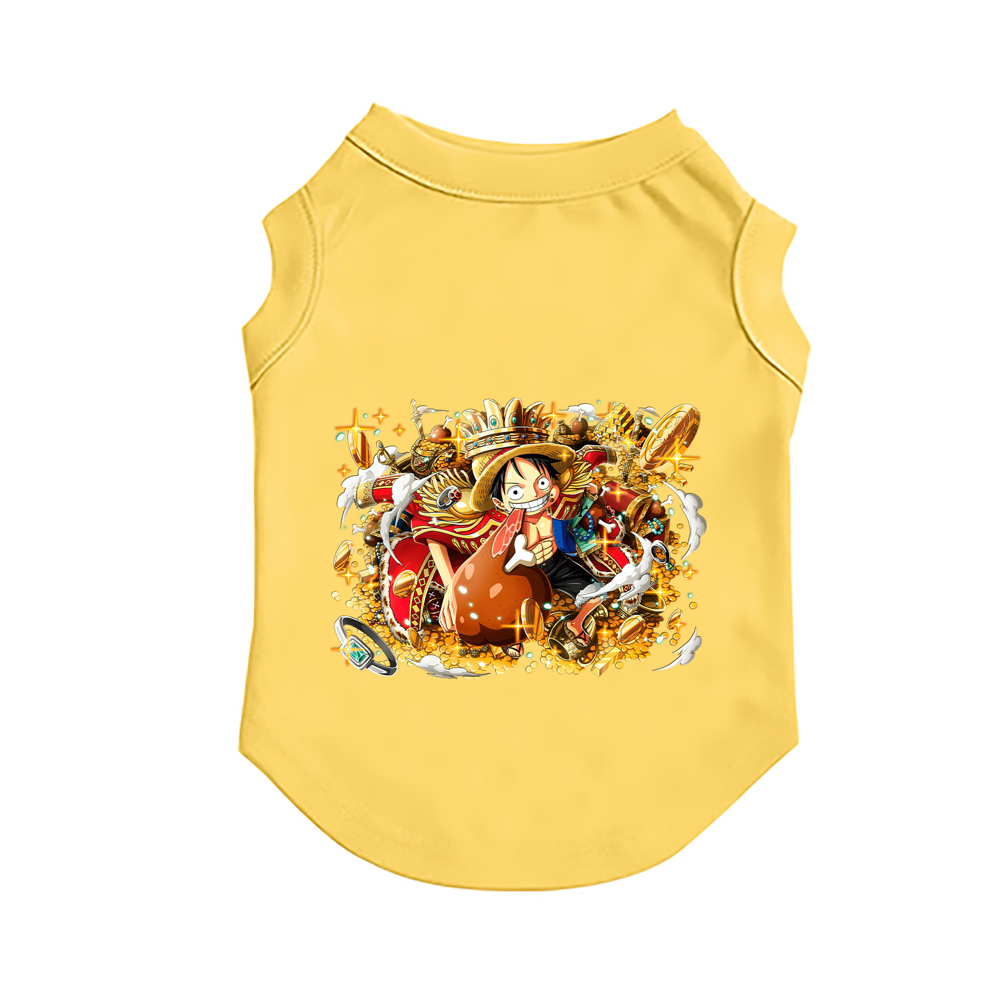 （画像用） ワンピース モンキー・D・ルフィ ONE PIECE Monkey D. Luffy ペット用ベスト